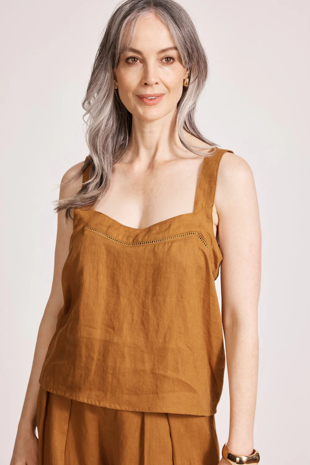 Eb & Ive Miramar Tank Caramel