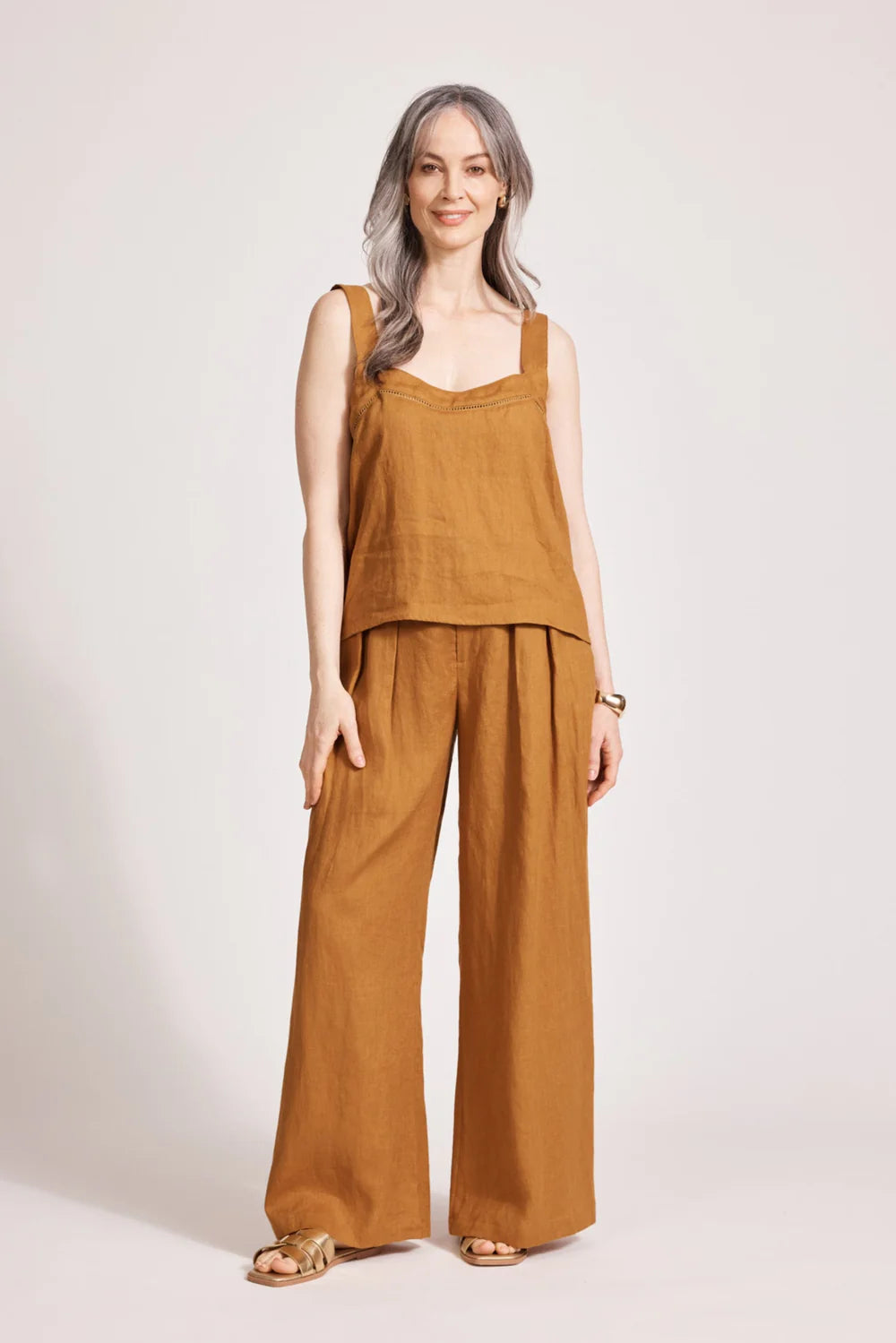 Eb & Ive Miramar Tank Caramel