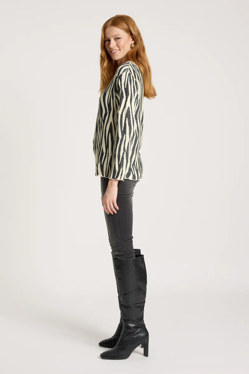 Eb & Ive Aria Long Sleeve Top Savanna