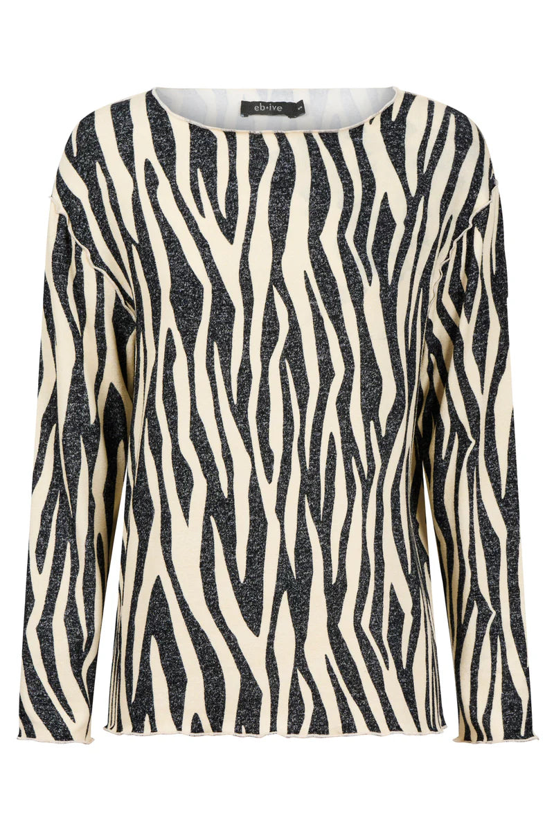 Eb & Ive Aria Long Sleeve Top Savanna