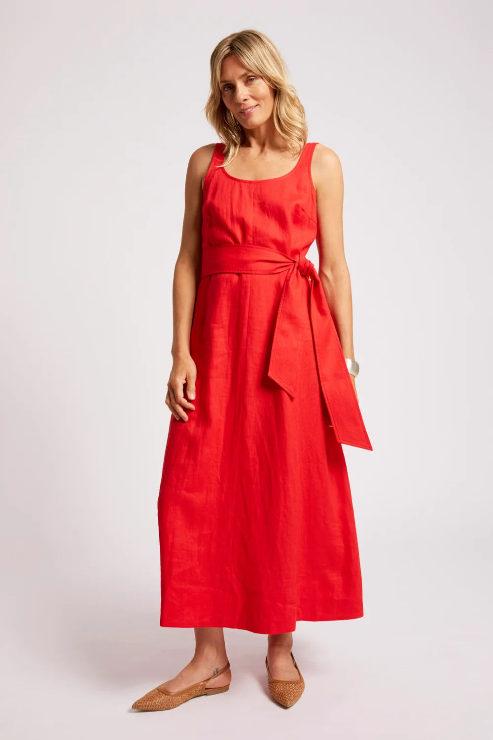 Eb & Ive Cove Tank Dress Aperol