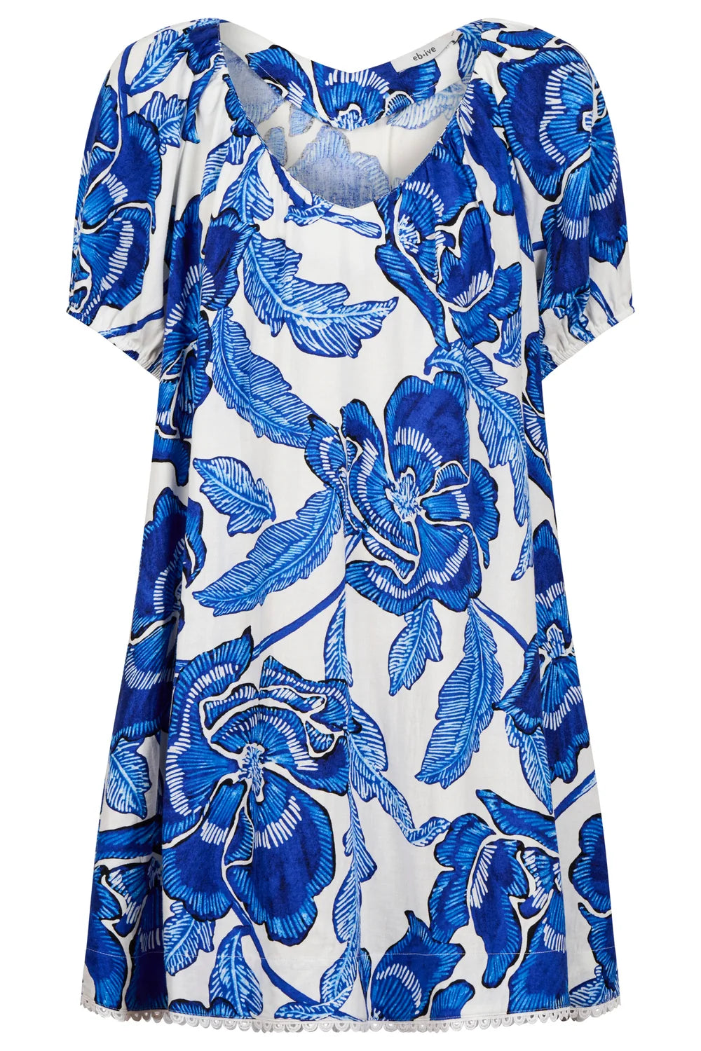Eb & Ive Gaia Dress Azure