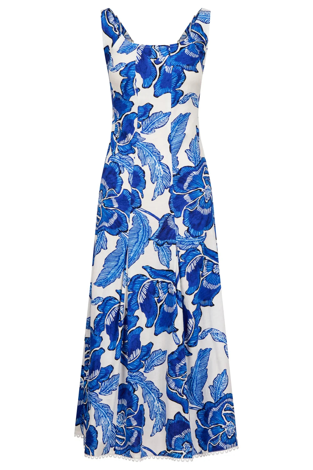 Eb & Ive Gaia Tank Maxi Dress Azure
