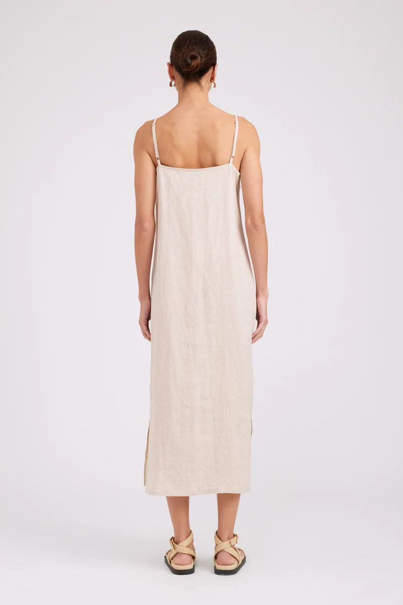 Eb & Ive Studio Tank Maxi Dress Tusk
