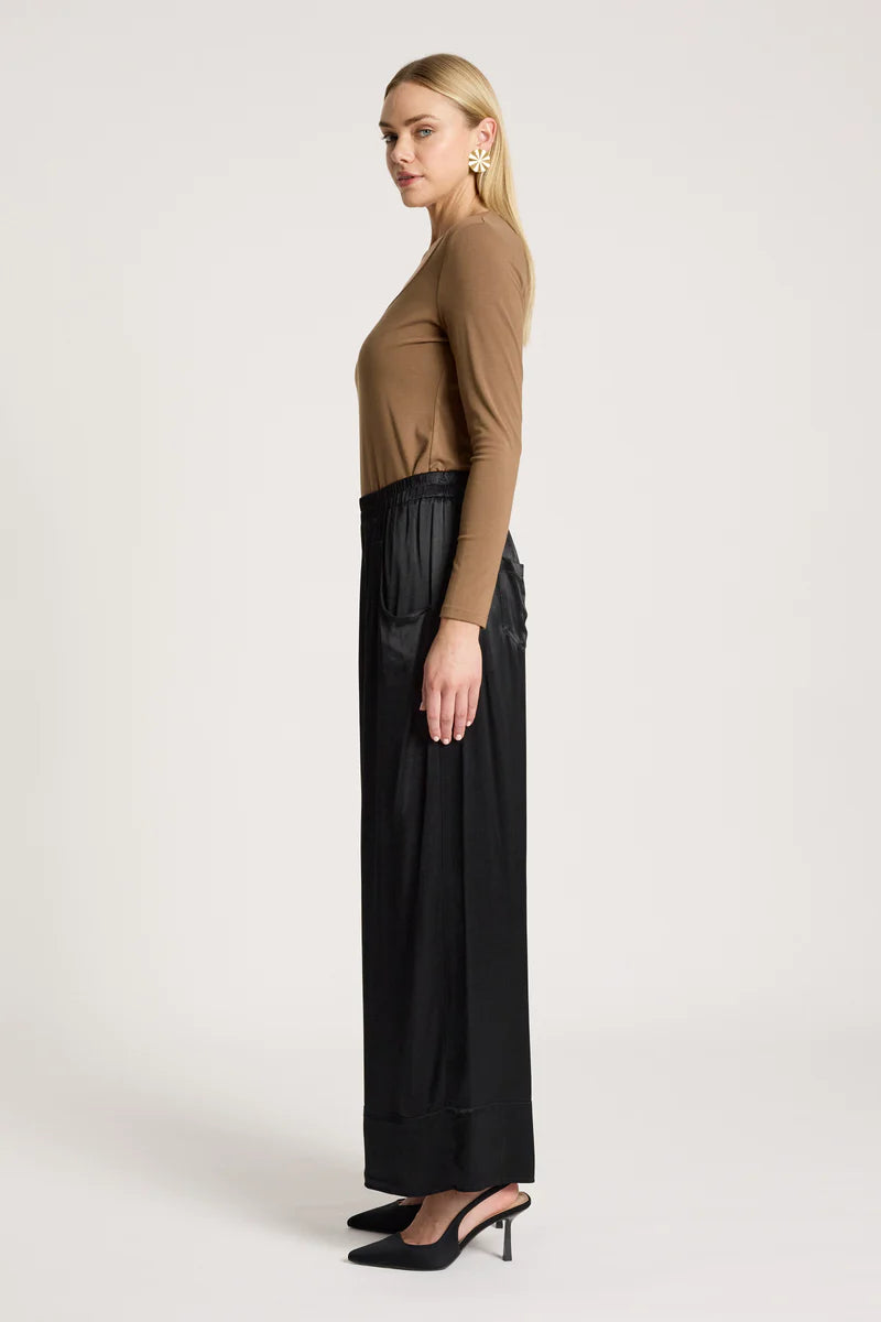 Eb & Ive San Pant Black