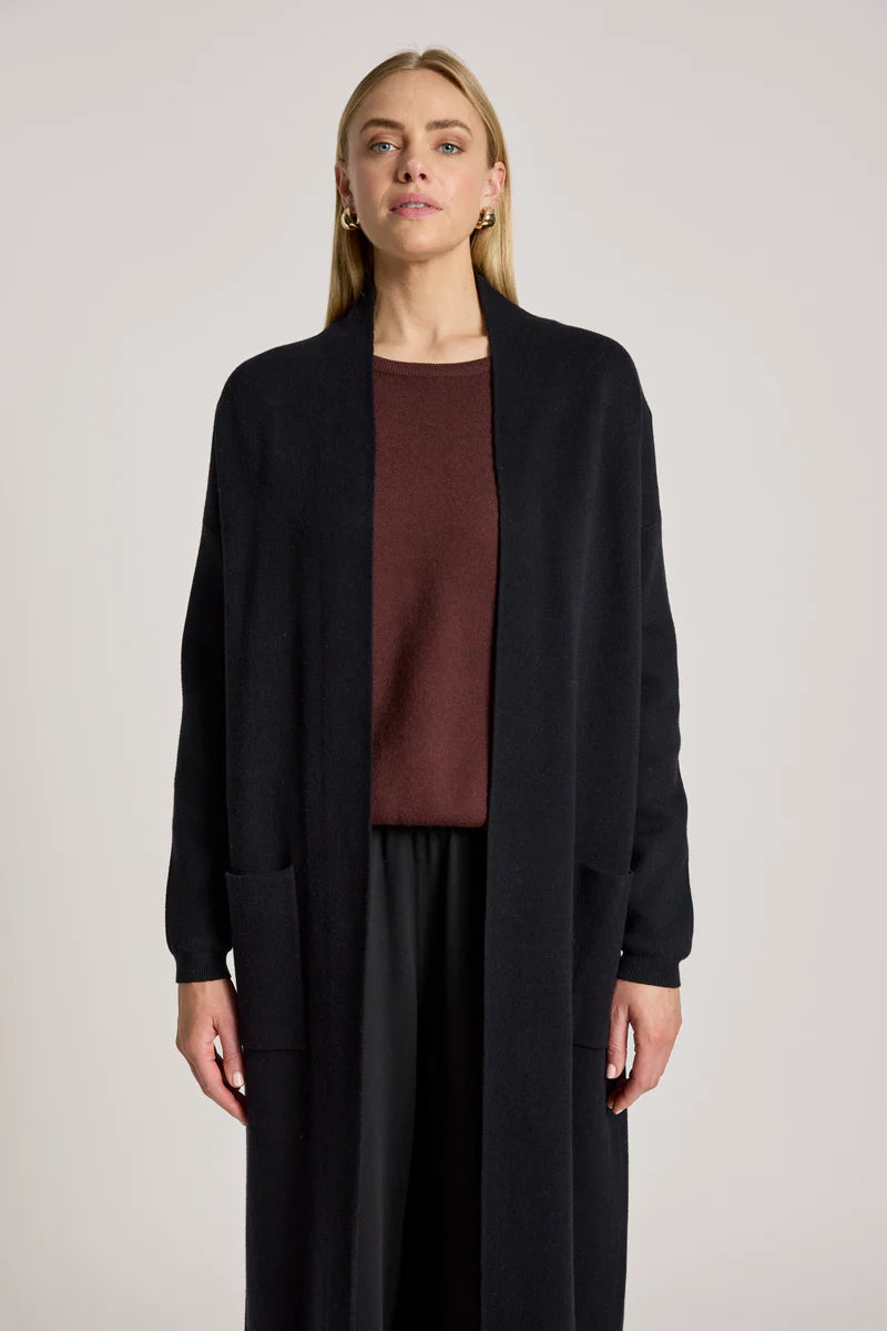 Eb & Ive Zala Cardigan Black