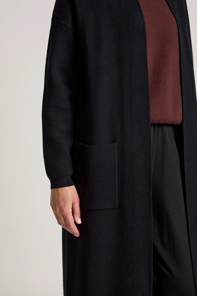 Eb & Ive Zala Cardigan Black