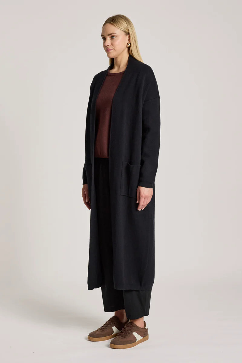 Eb & Ive Zala Cardigan Black