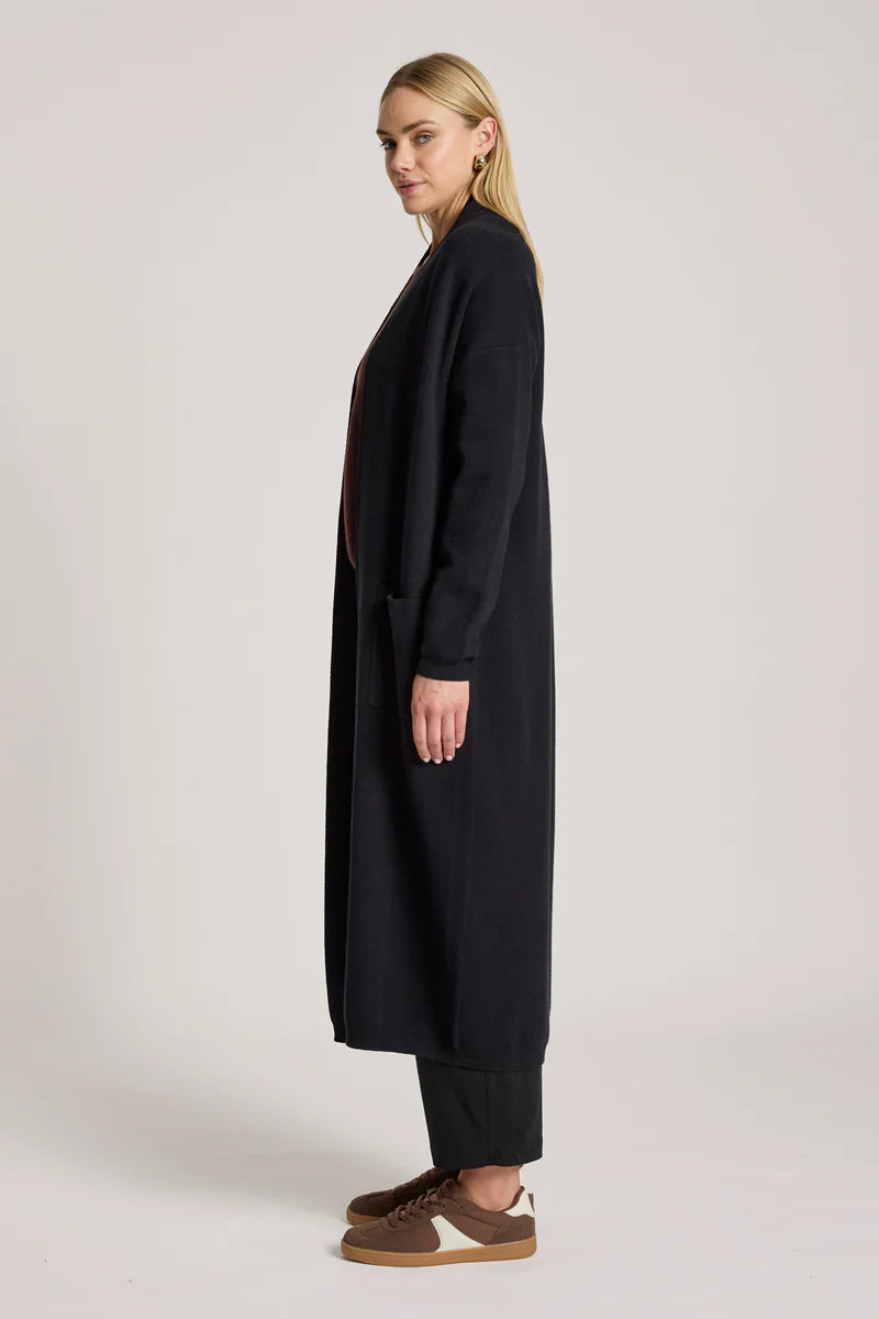 Eb & Ive Zala Cardigan Black