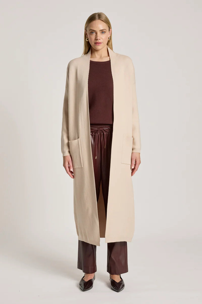 Eb & Ive Zala Cardigan Bisque