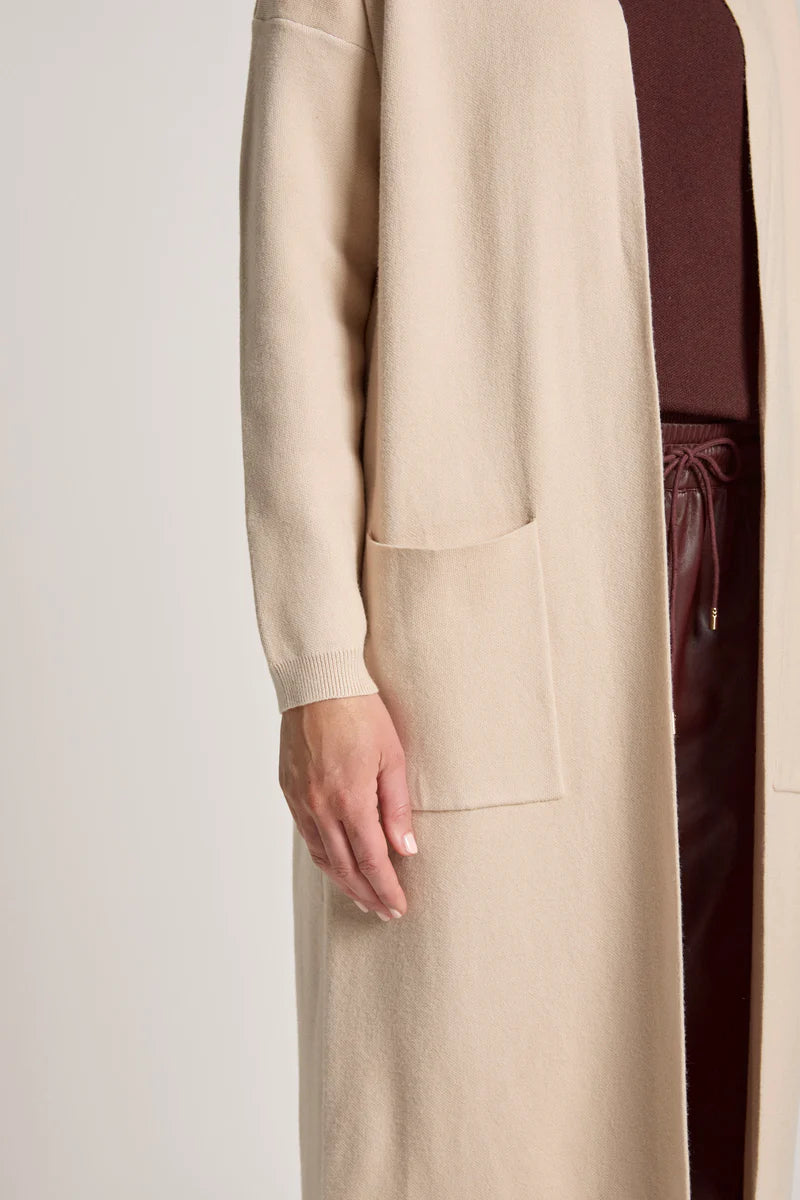 Eb & Ive Zala Cardigan Bisque