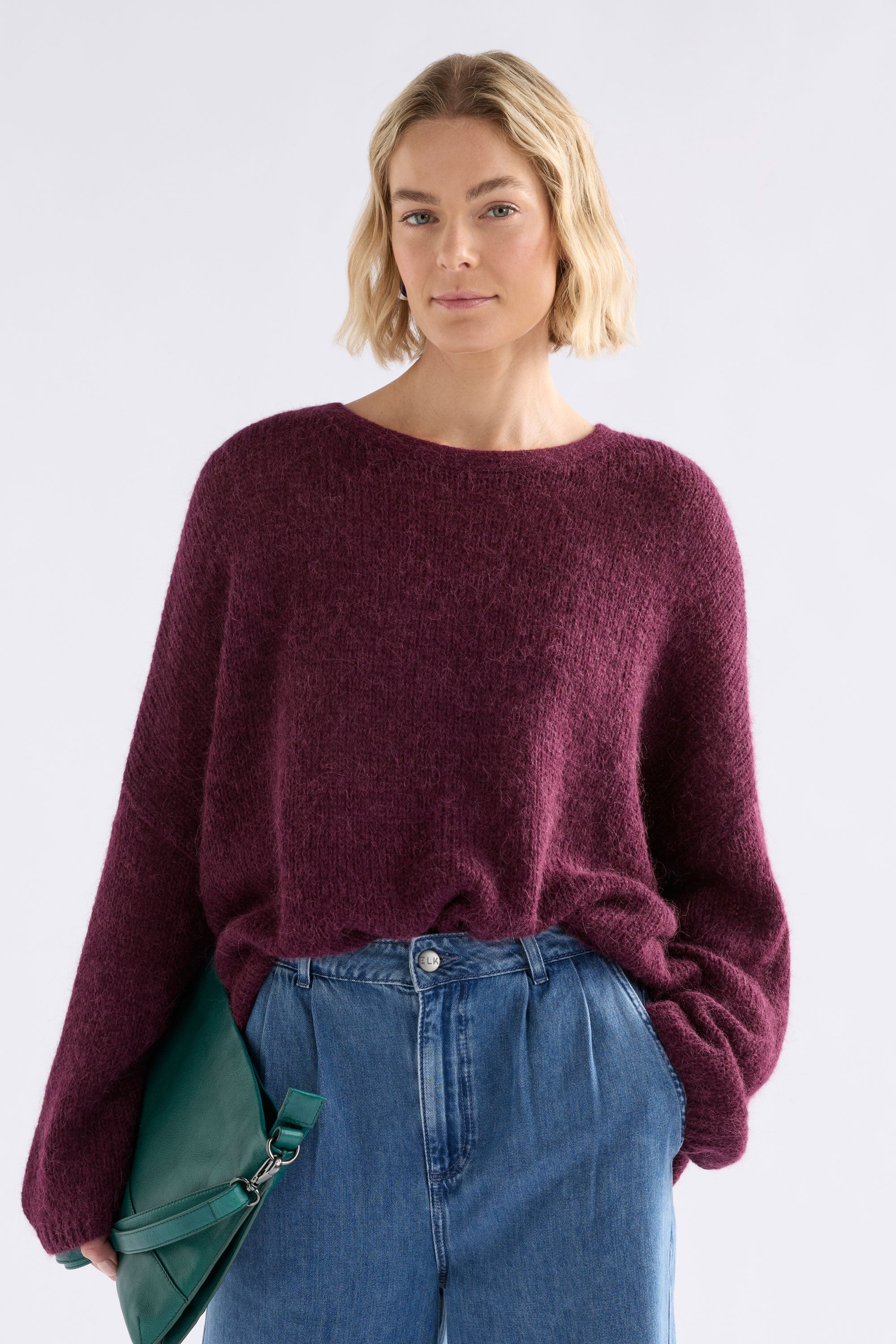 Elk Agna Luna Sweater Merlot