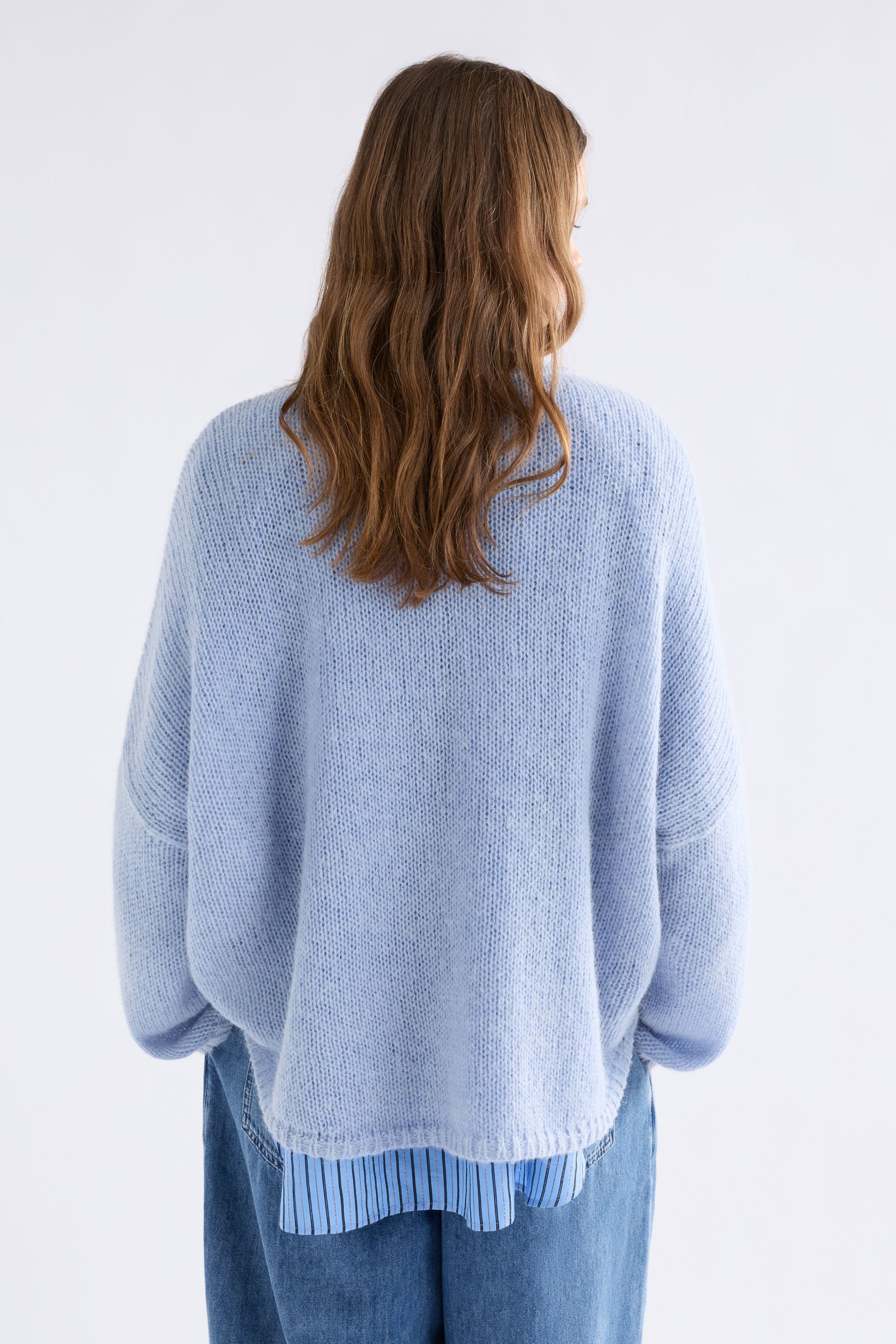 Elk Anga Sweater Pearl Blue