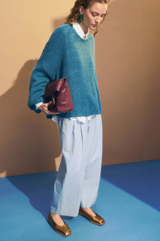 Elk Anga Sweater Stone Blue