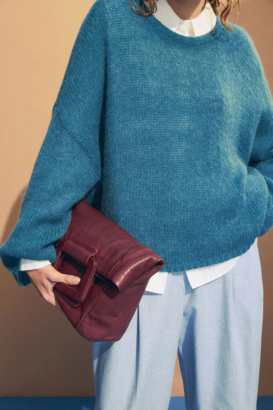 Elk Anga Sweater Stone Blue