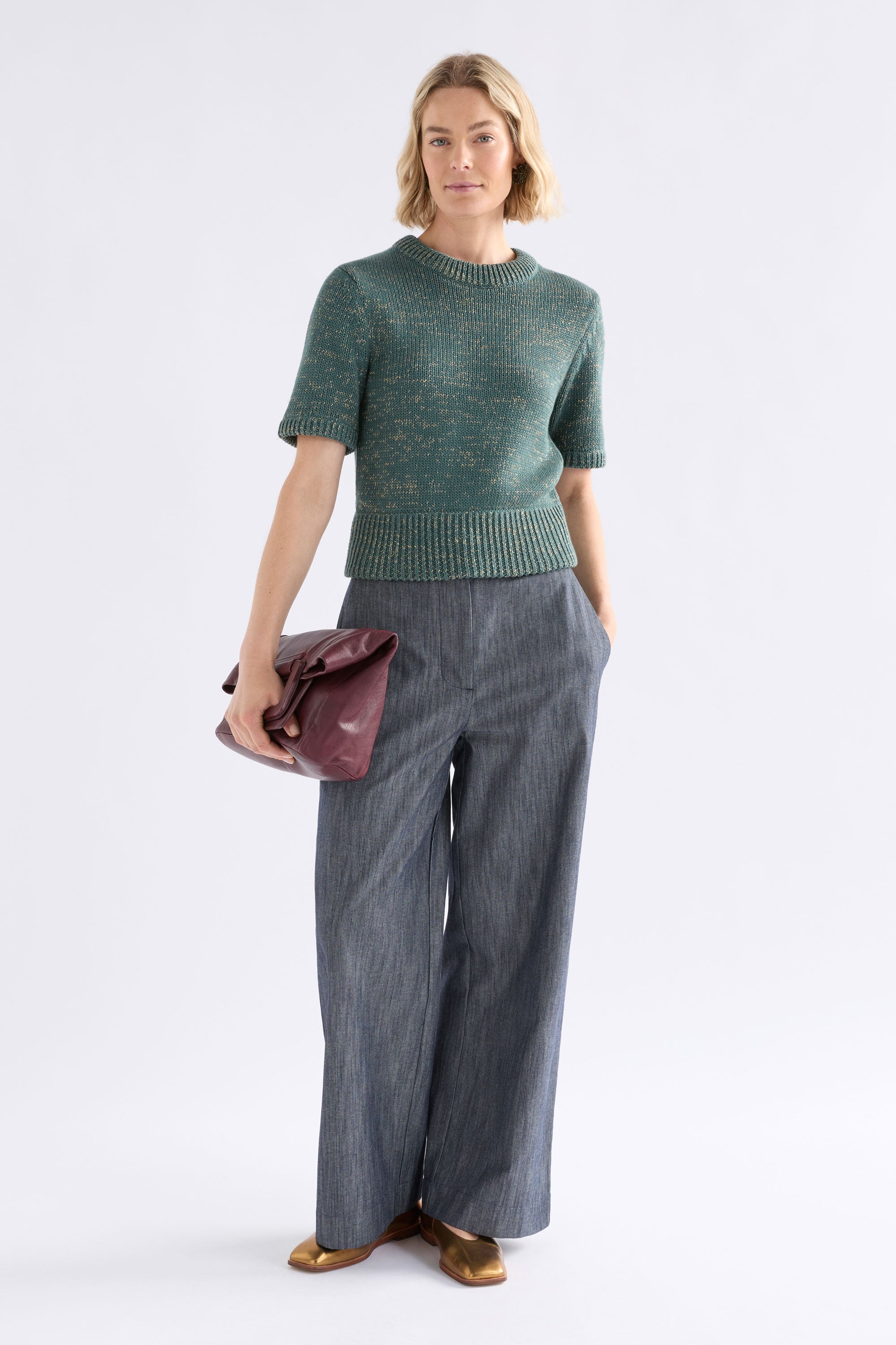 Elk Albers Pant Dark Denim