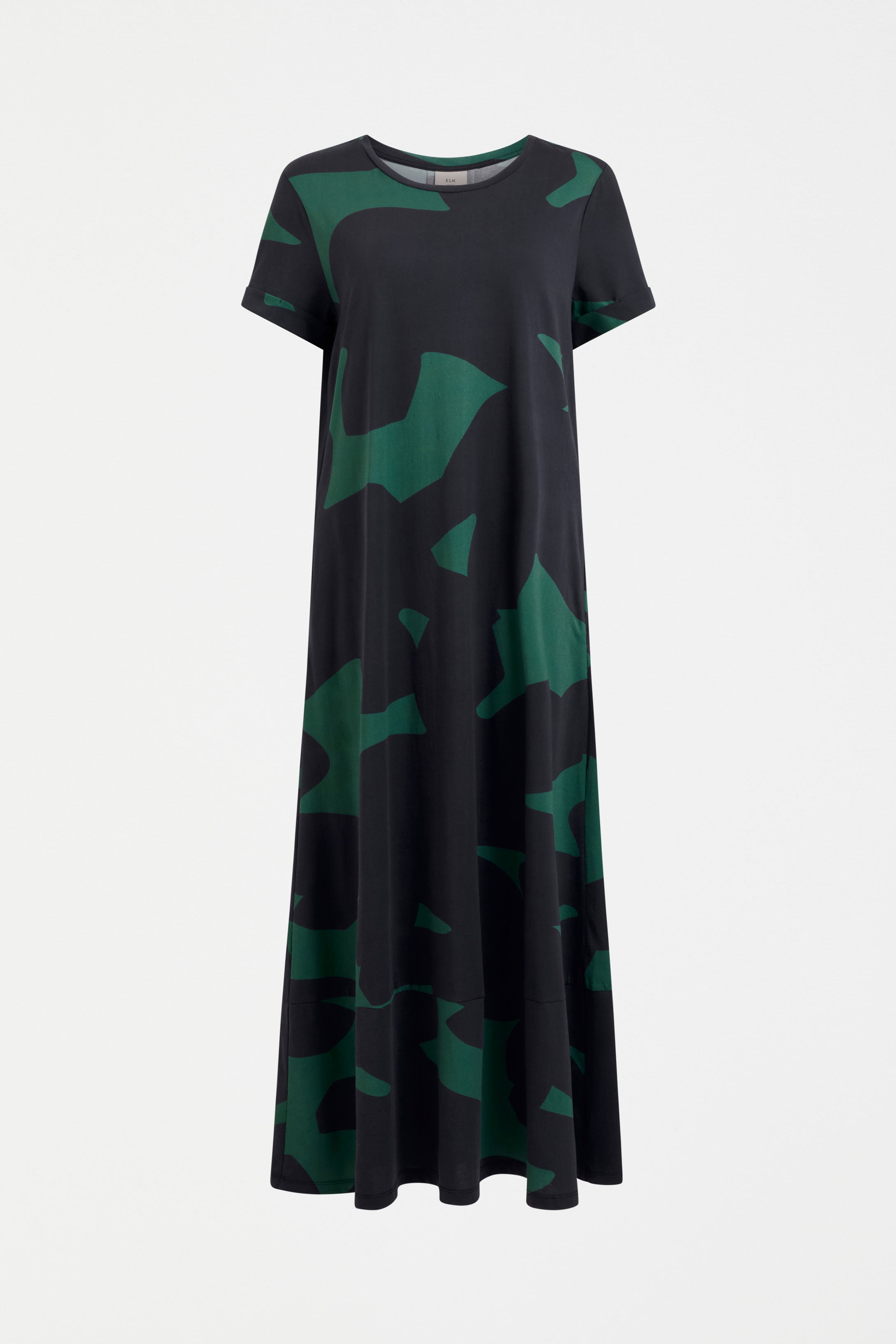 Elk Haki Dress Teal Tera