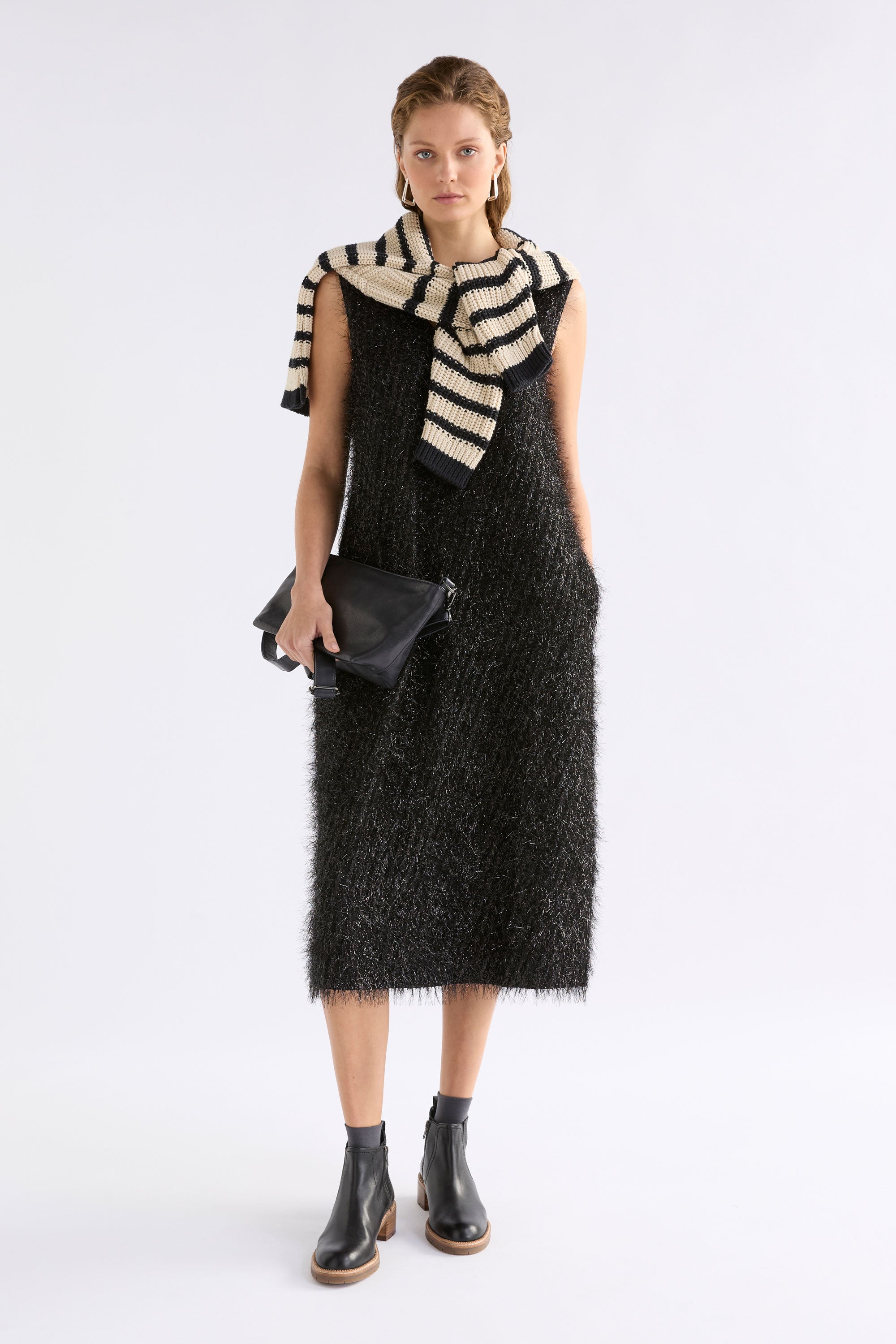 Elk Ilta Dress Black