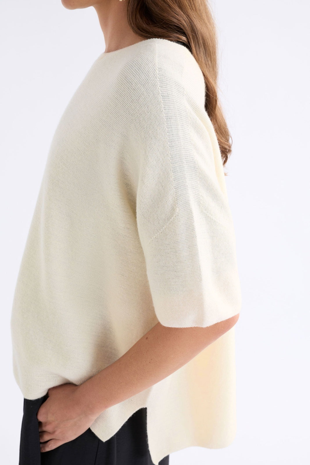 Elk Kita Knit Top Cream