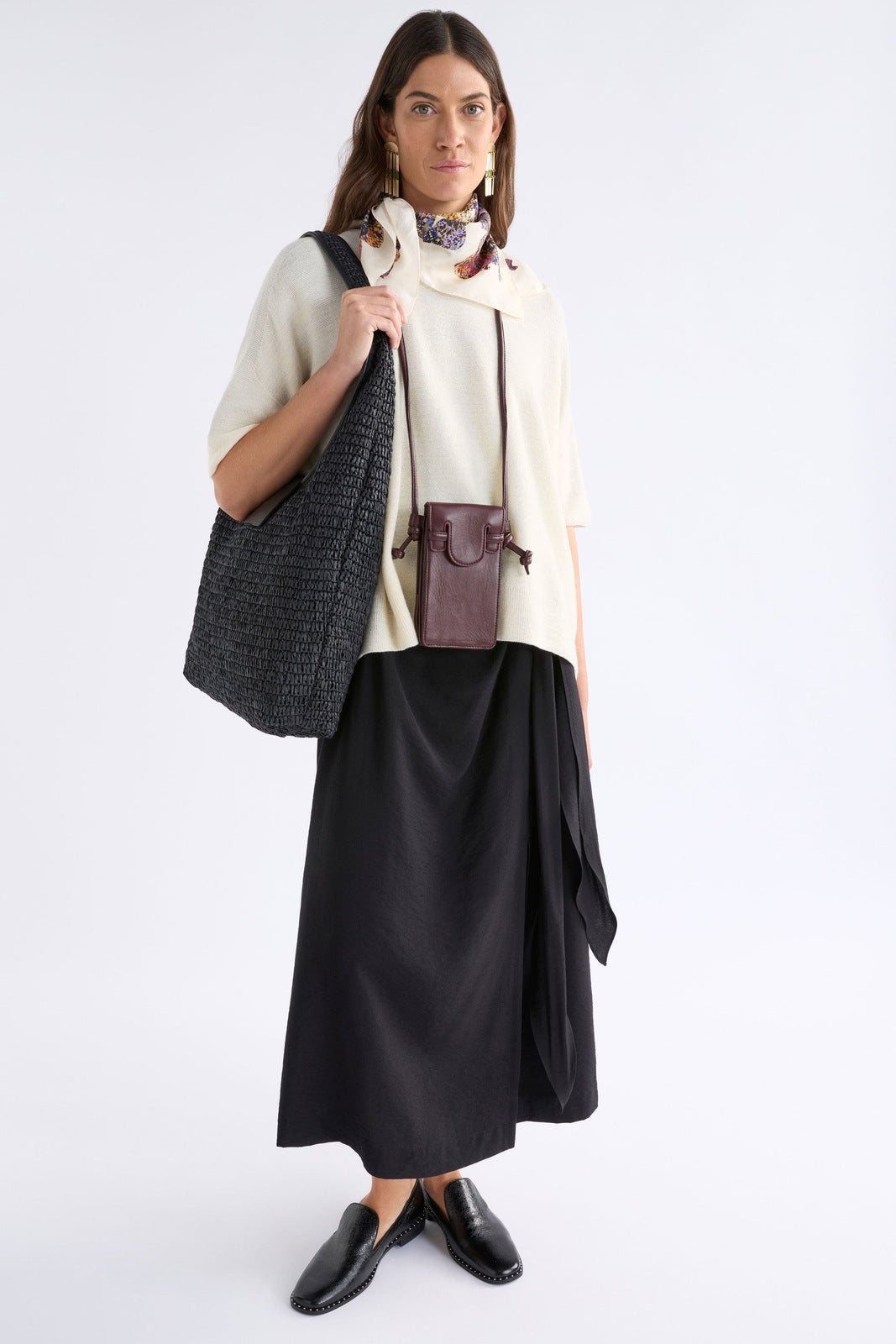 Elk Kita Knit Top Cream