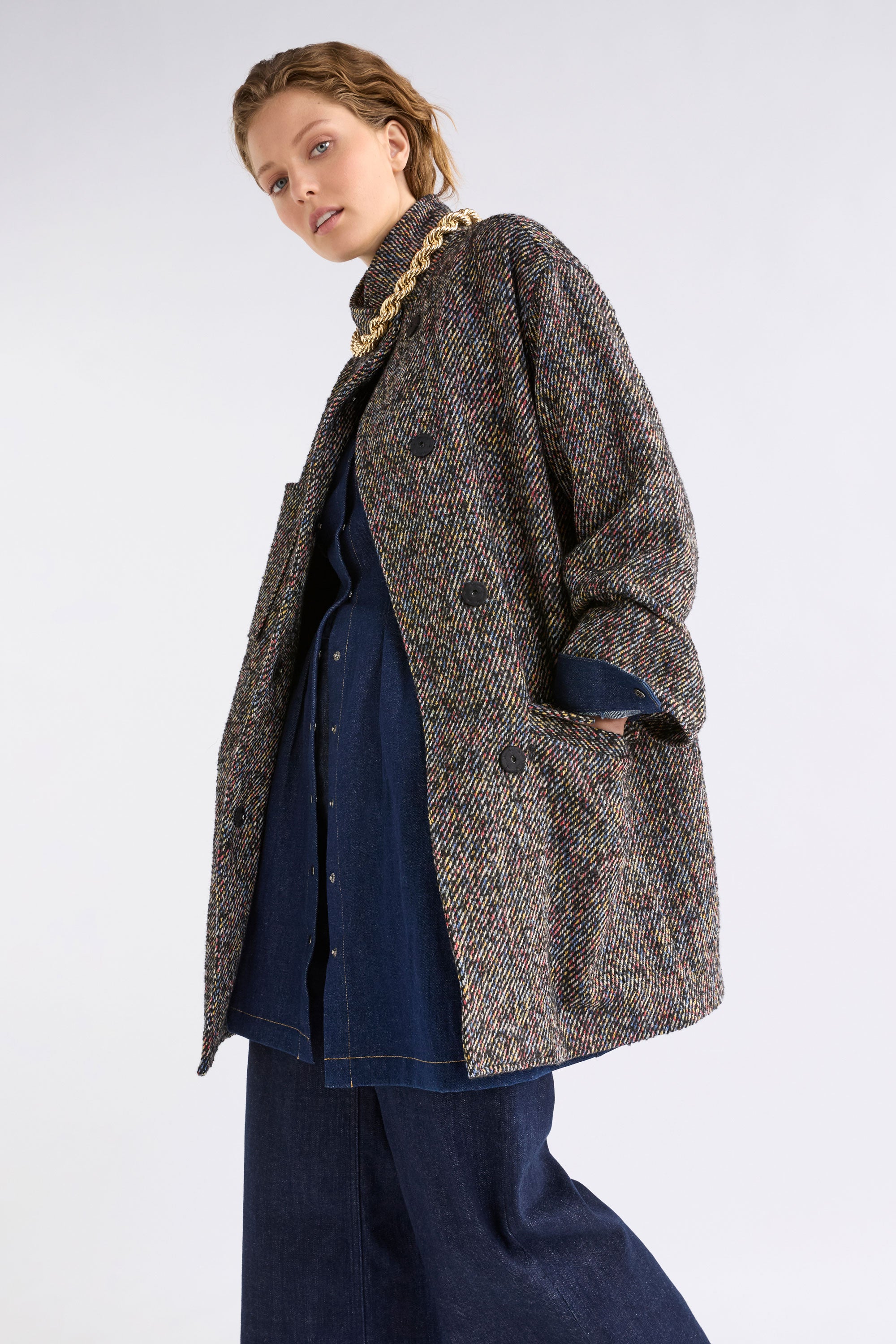 Elk Mille Coat Multi Fleck