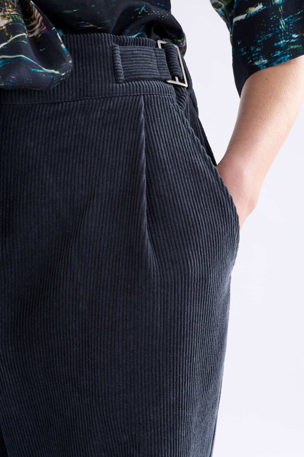 Elk Noemi Cord Pant Carbon