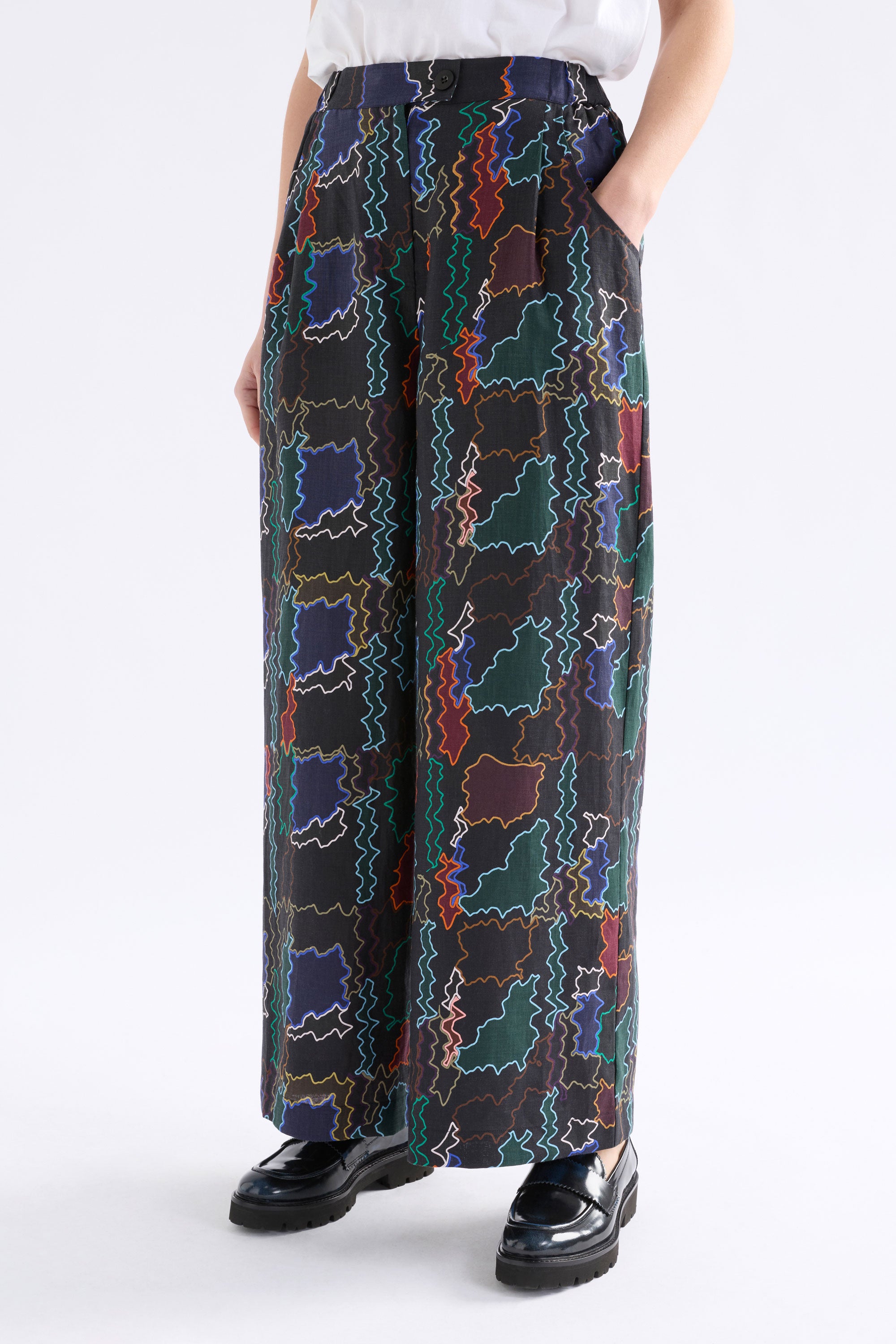 Elk Paimo Light Pant Suma Light Print