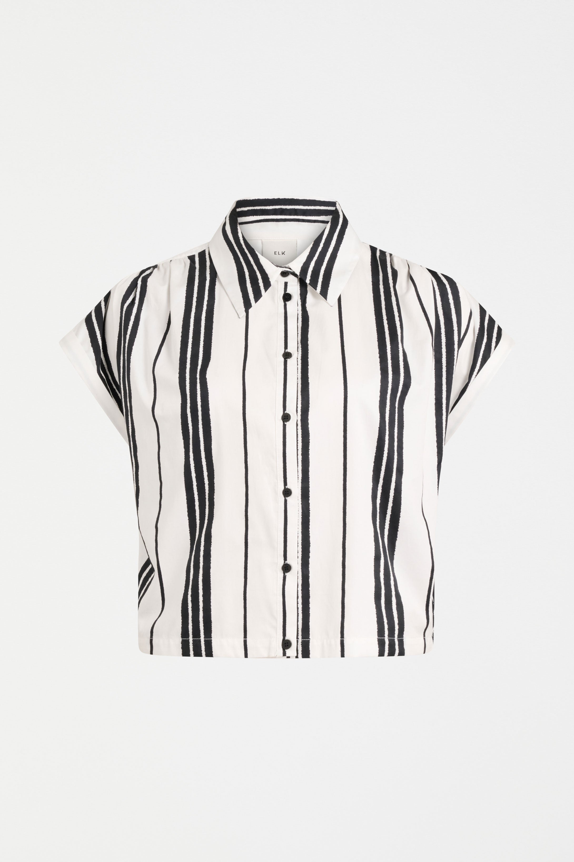 Elk Reza Shirt Fez Print White