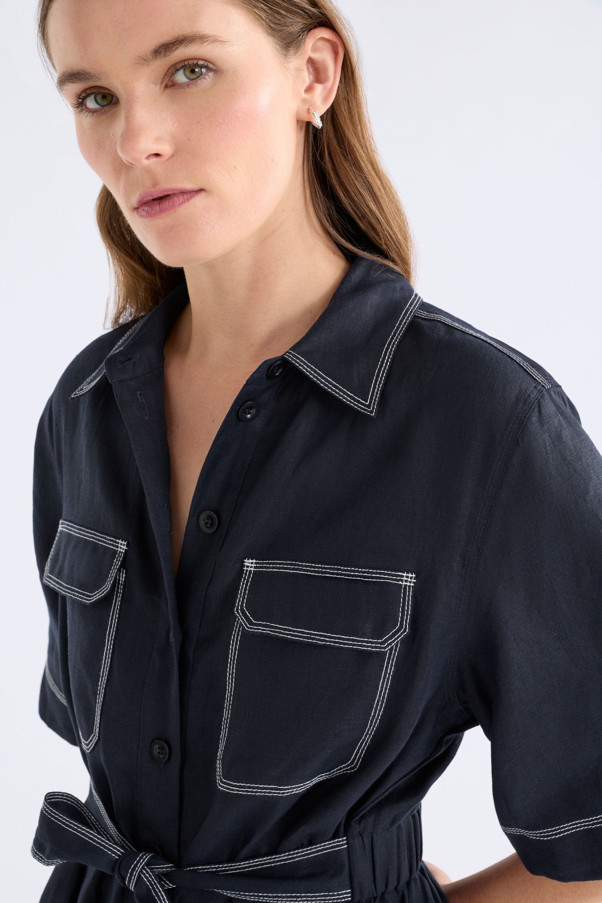 Elk Sonnen Dress Midnight