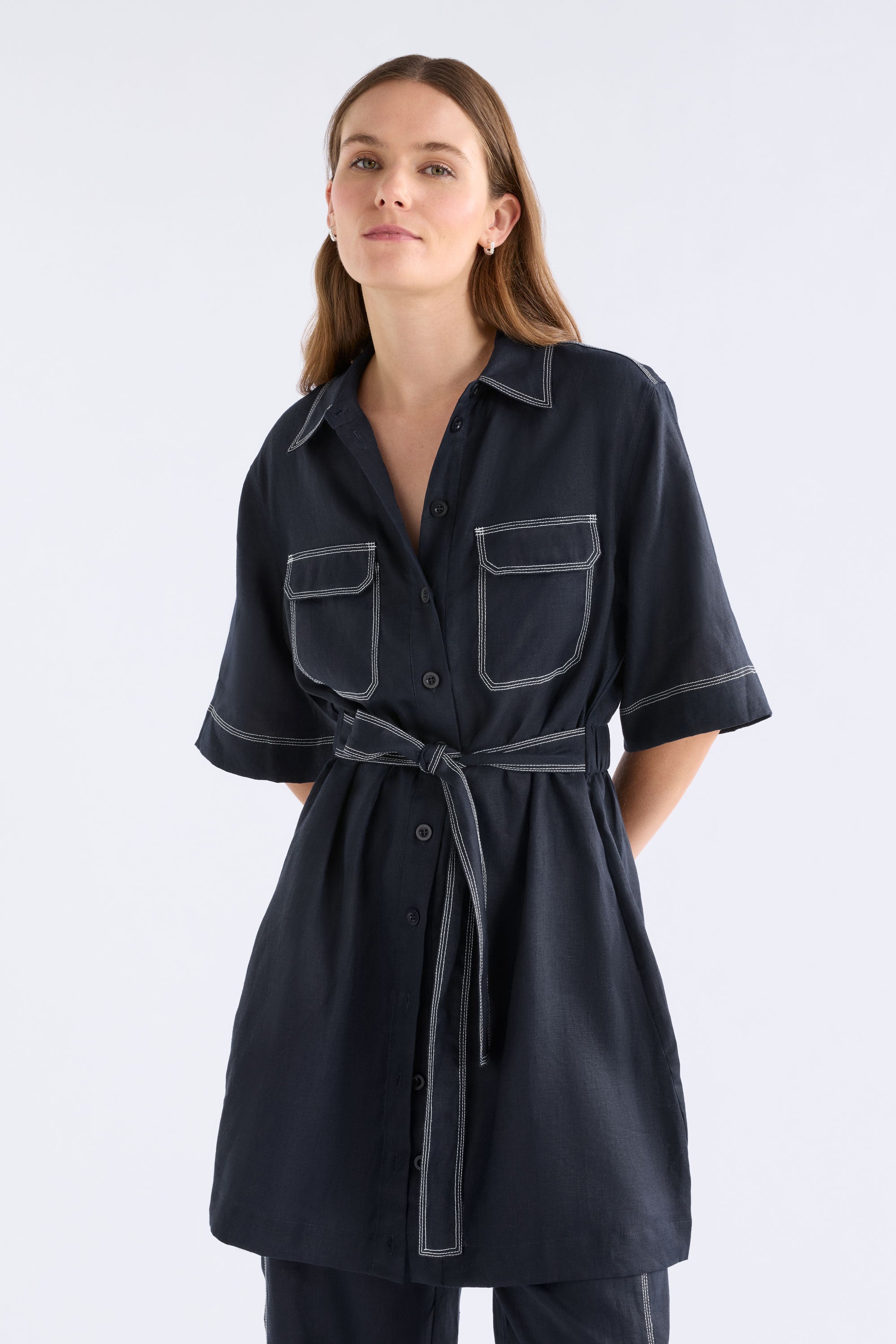 Elk Sonnen Dress Midnight