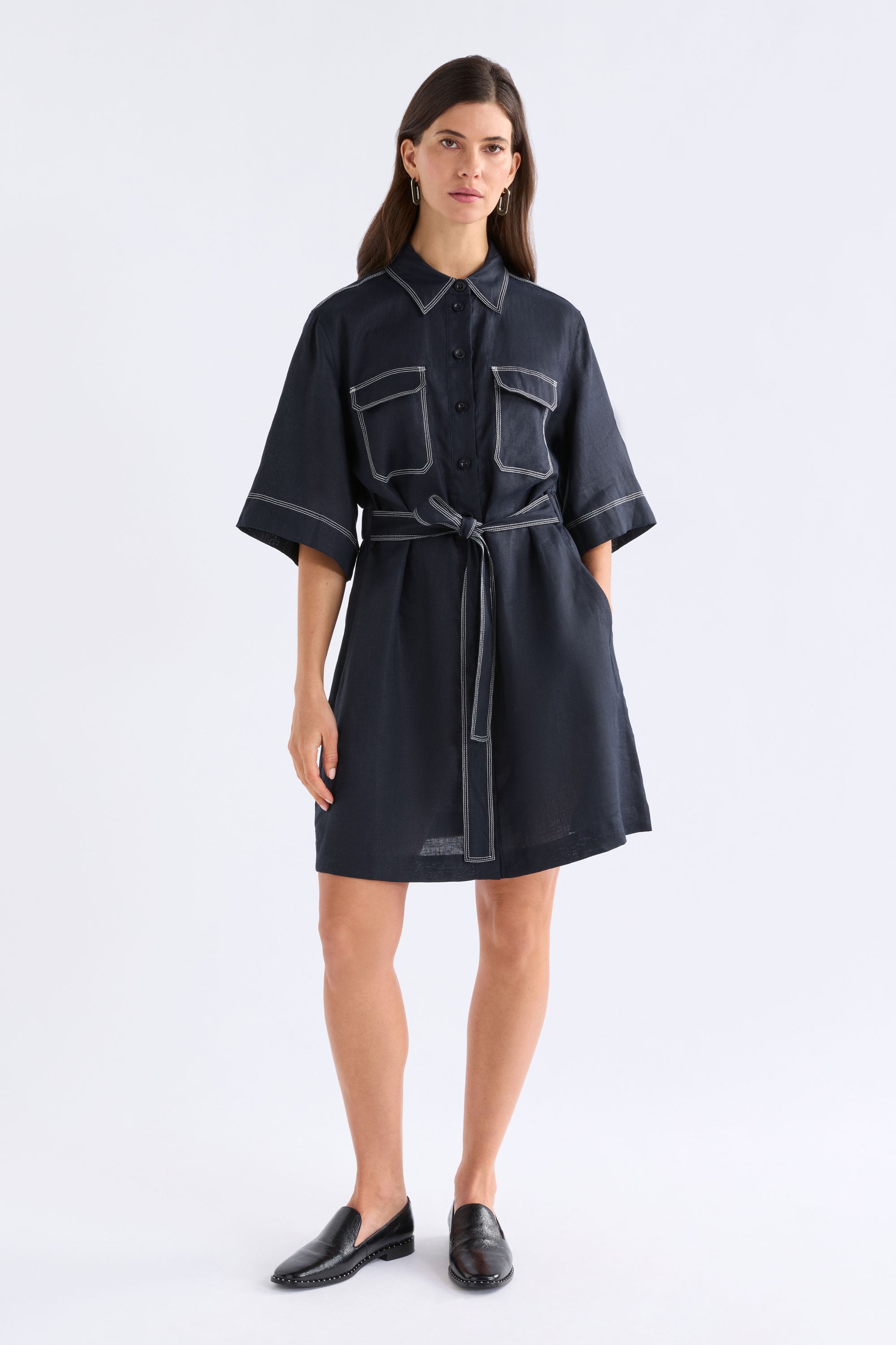 Elk Sonnen Dress Midnight