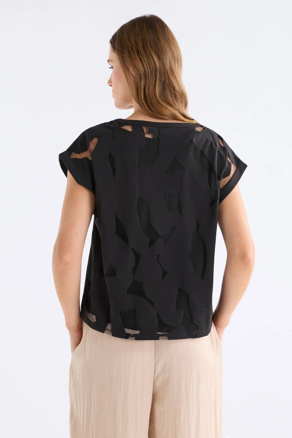 Elk Varr Burnout Top Black