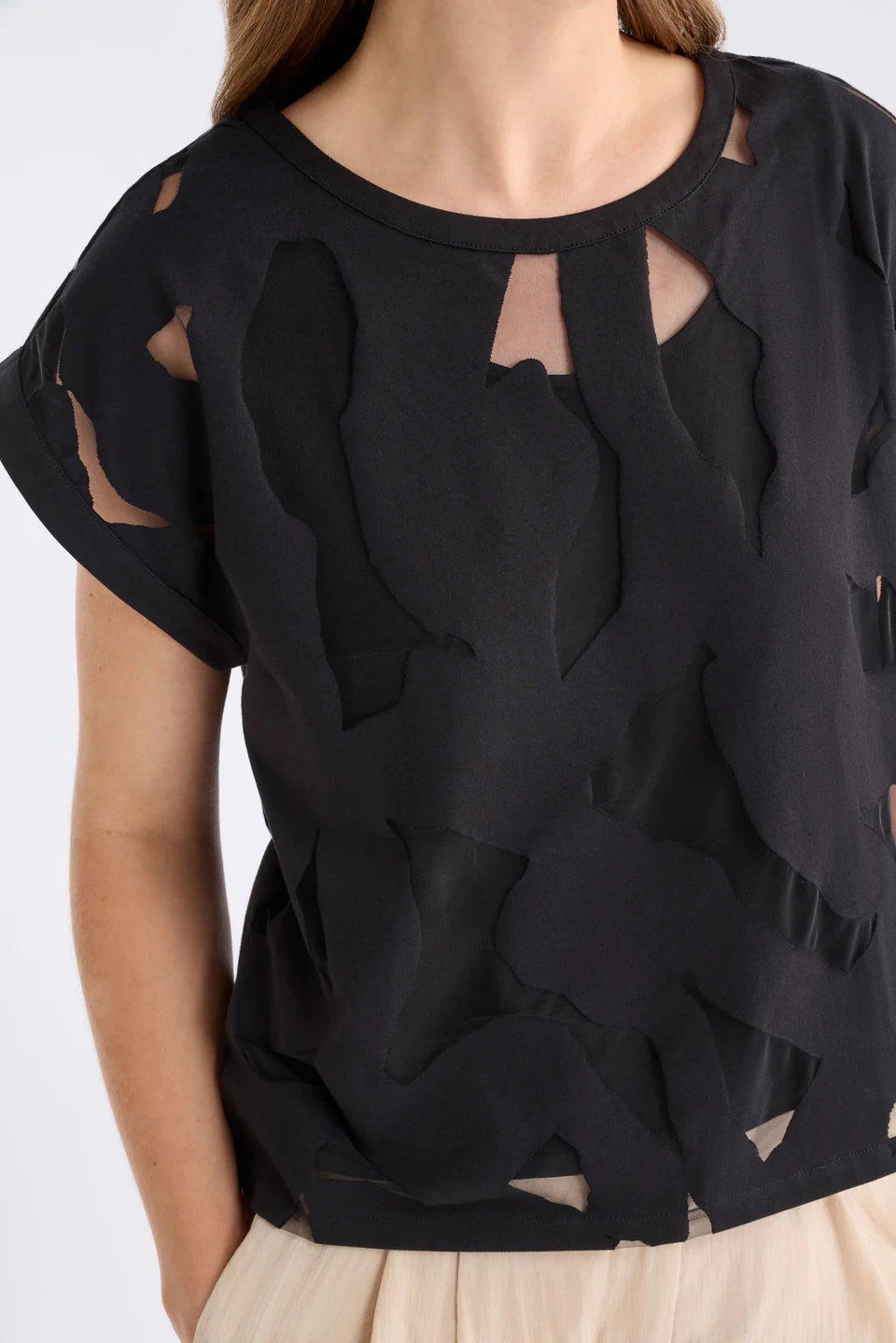Elk Varr Burnout Top Black