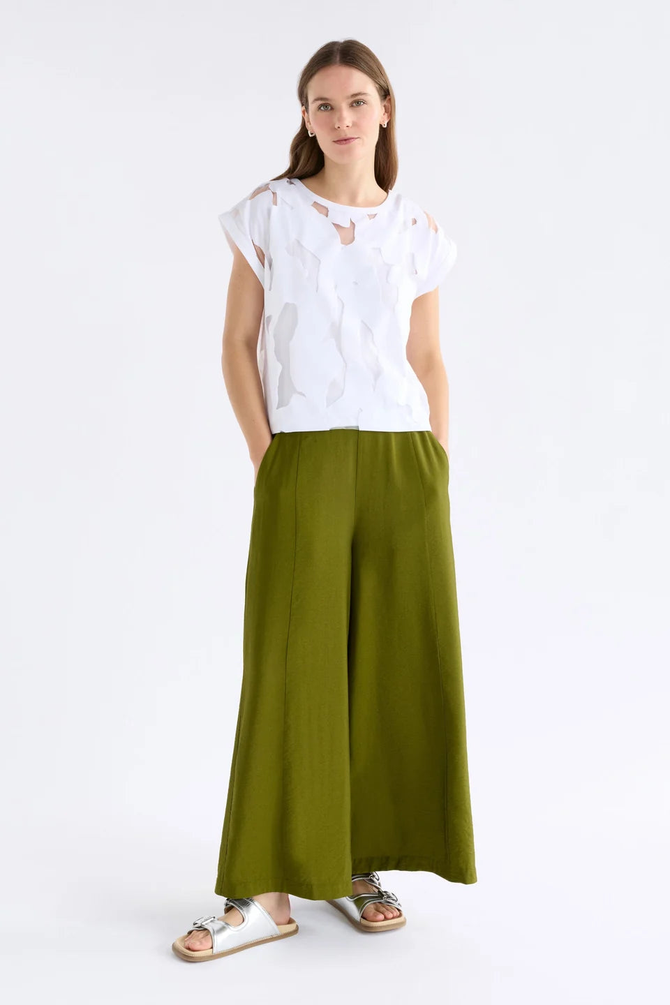 Elk Varr Burnout Top White