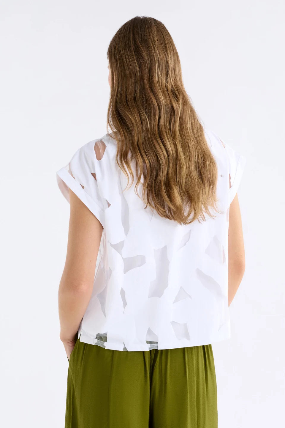 Elk Varr Burnout Top White