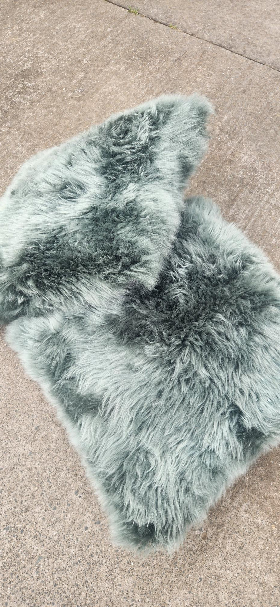 Fibre by Auskin Long Wool Sheepskin Cushion Laurel