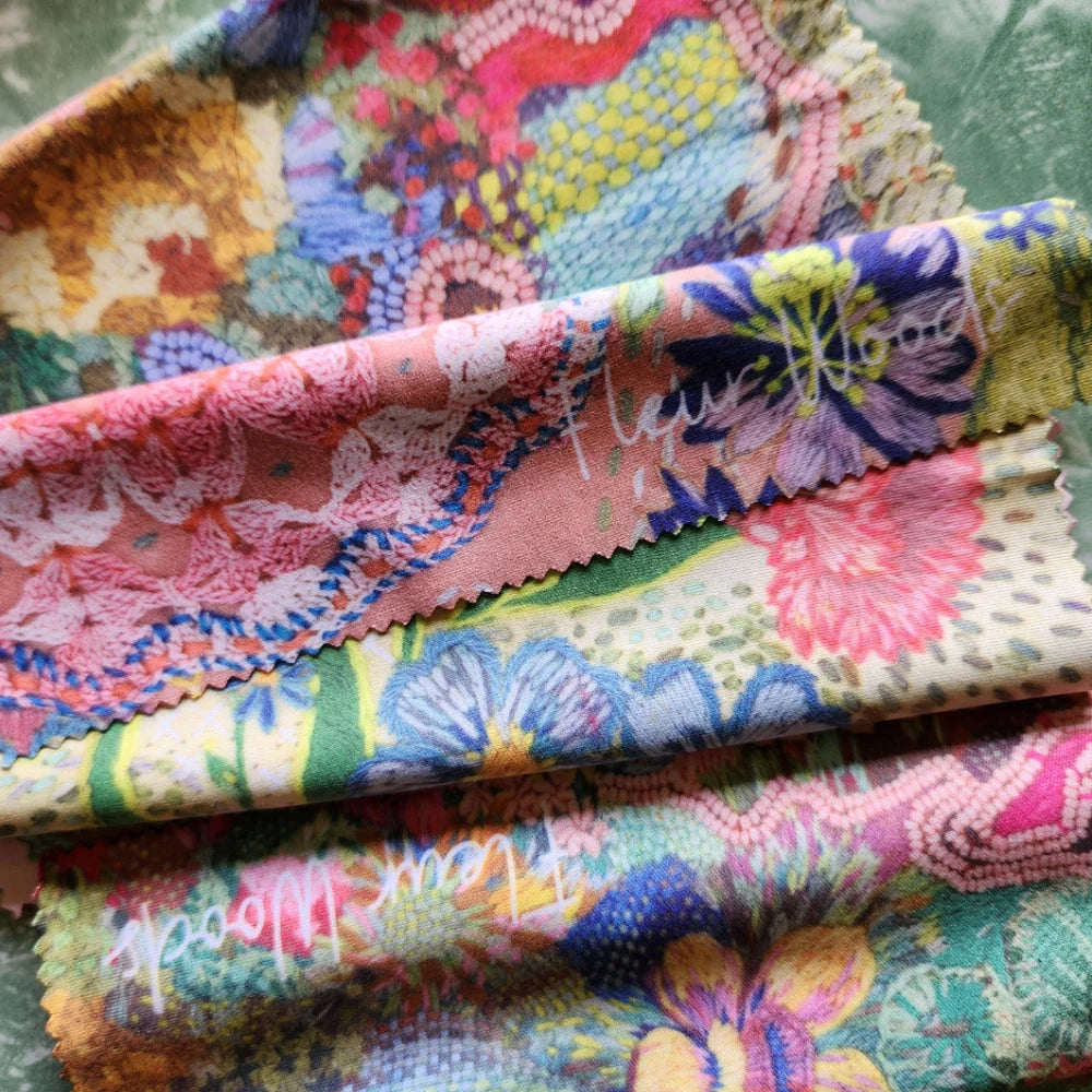 Fleur Woods Lens Cloth 3 Pack Meadow