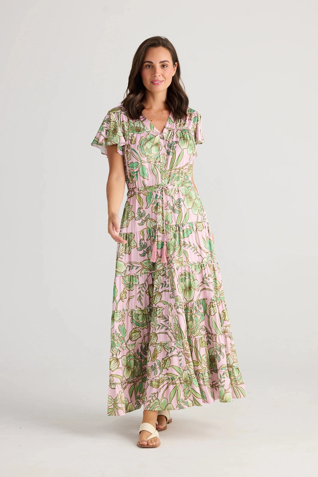 Holiday Delilah Dress Columbian Floral