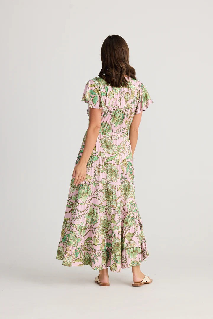 Holiday Delilah Dress Columbian Floral