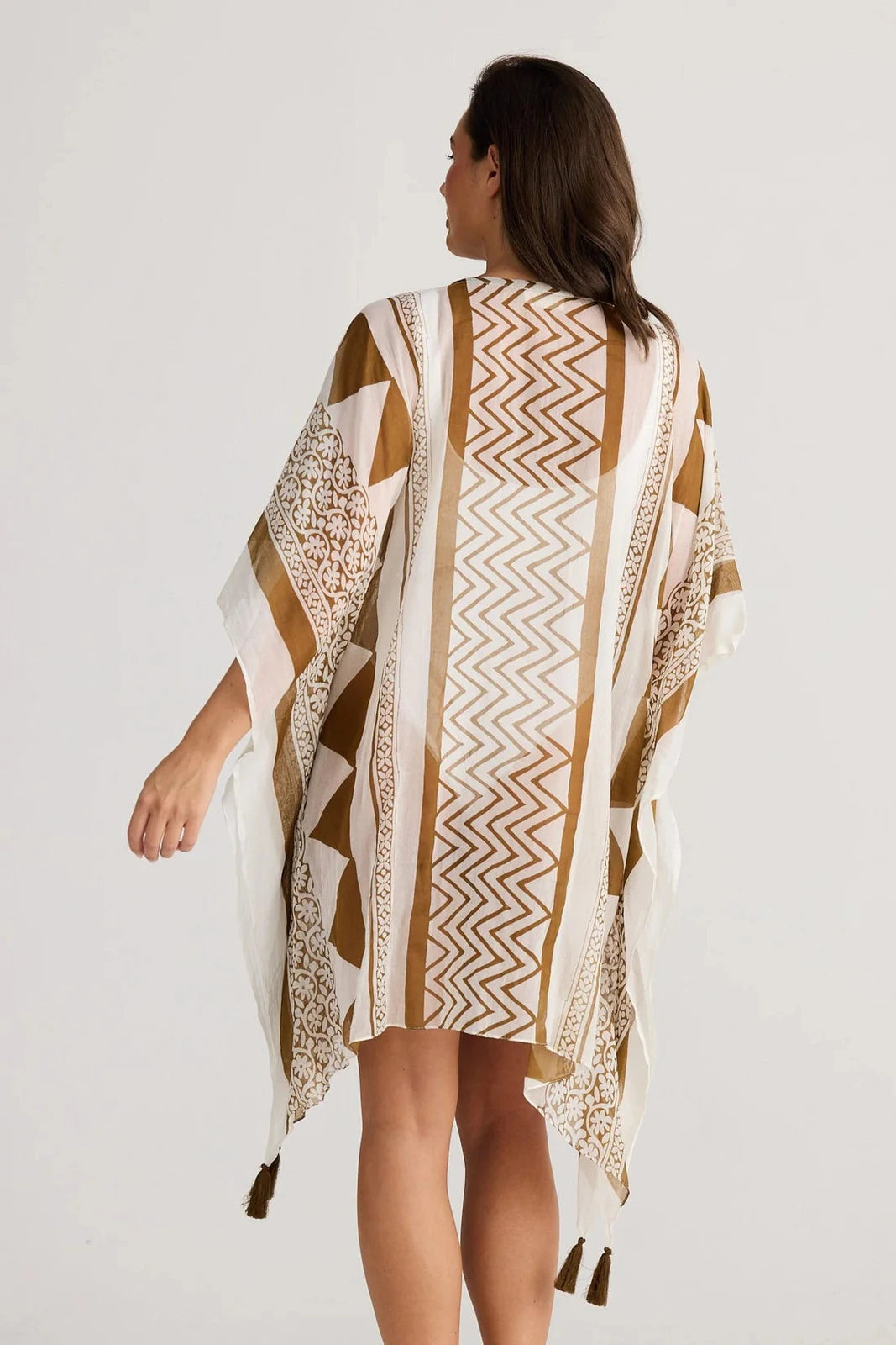 Holiday Stella Kaftan Tribal Taupe