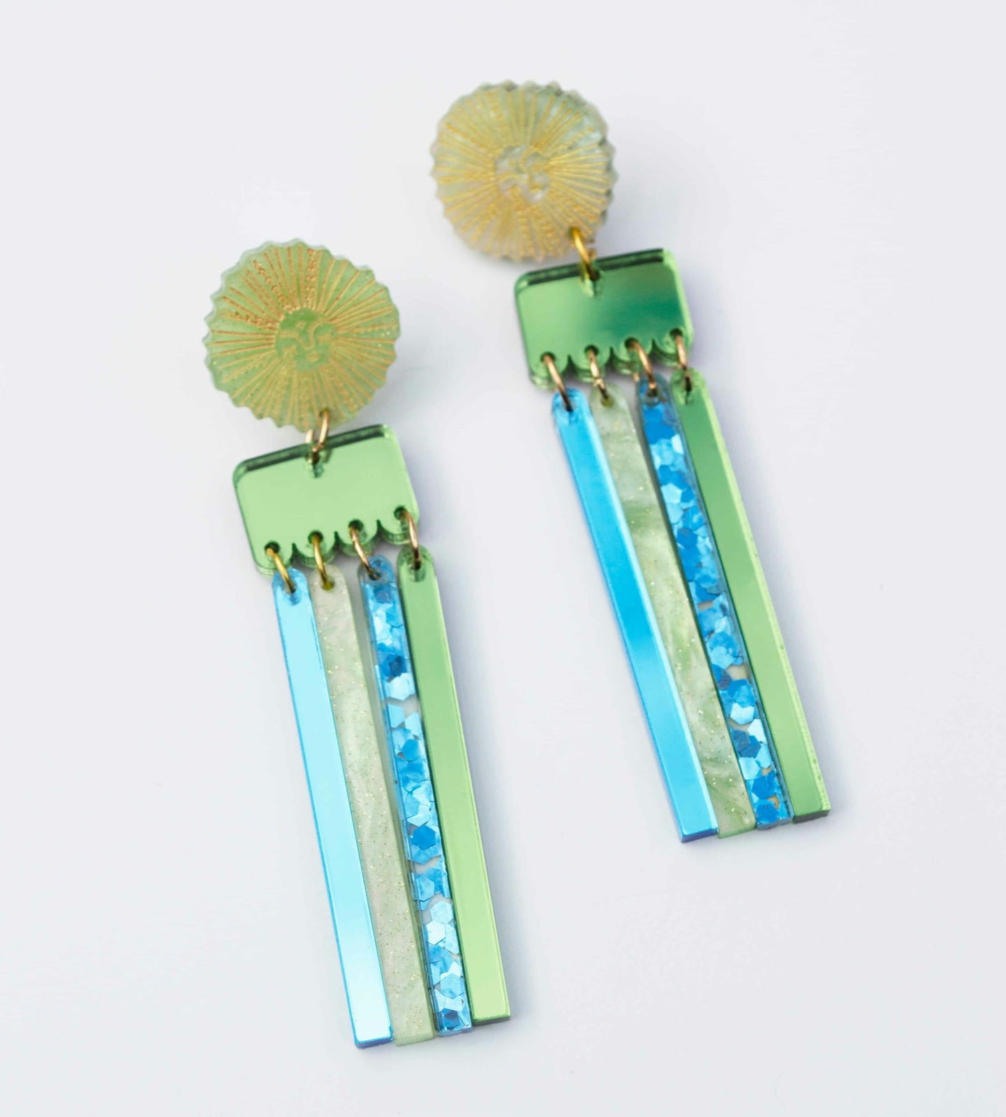 Hagen + Co Earrings Goddess Ocean