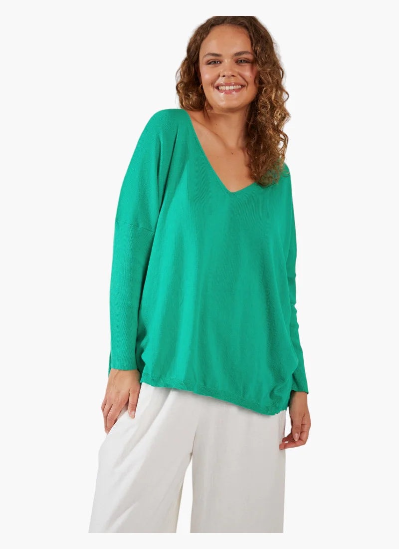 Haven Sardinia Knit Verde One Size