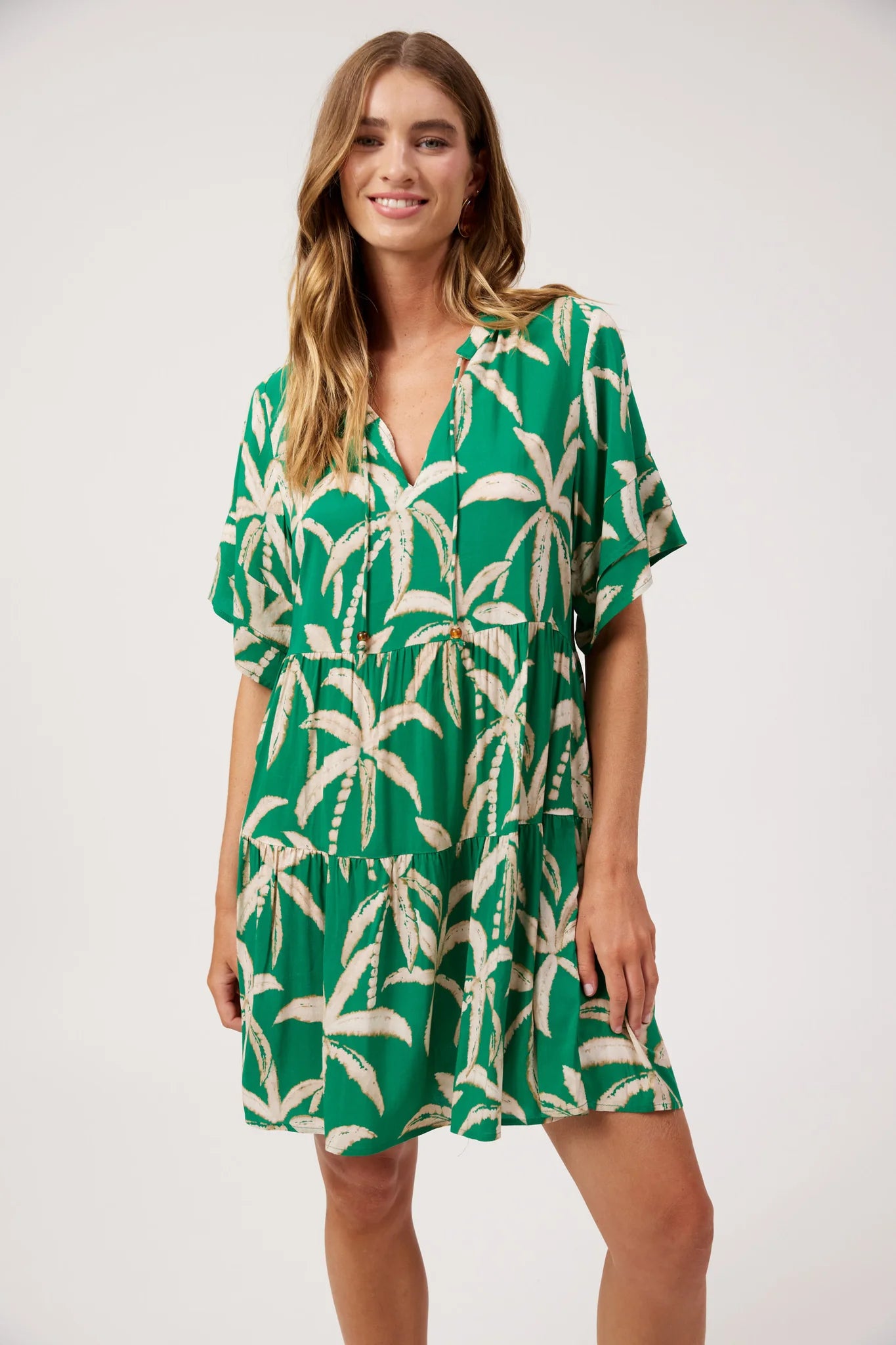 Haven Congo Dress Palm