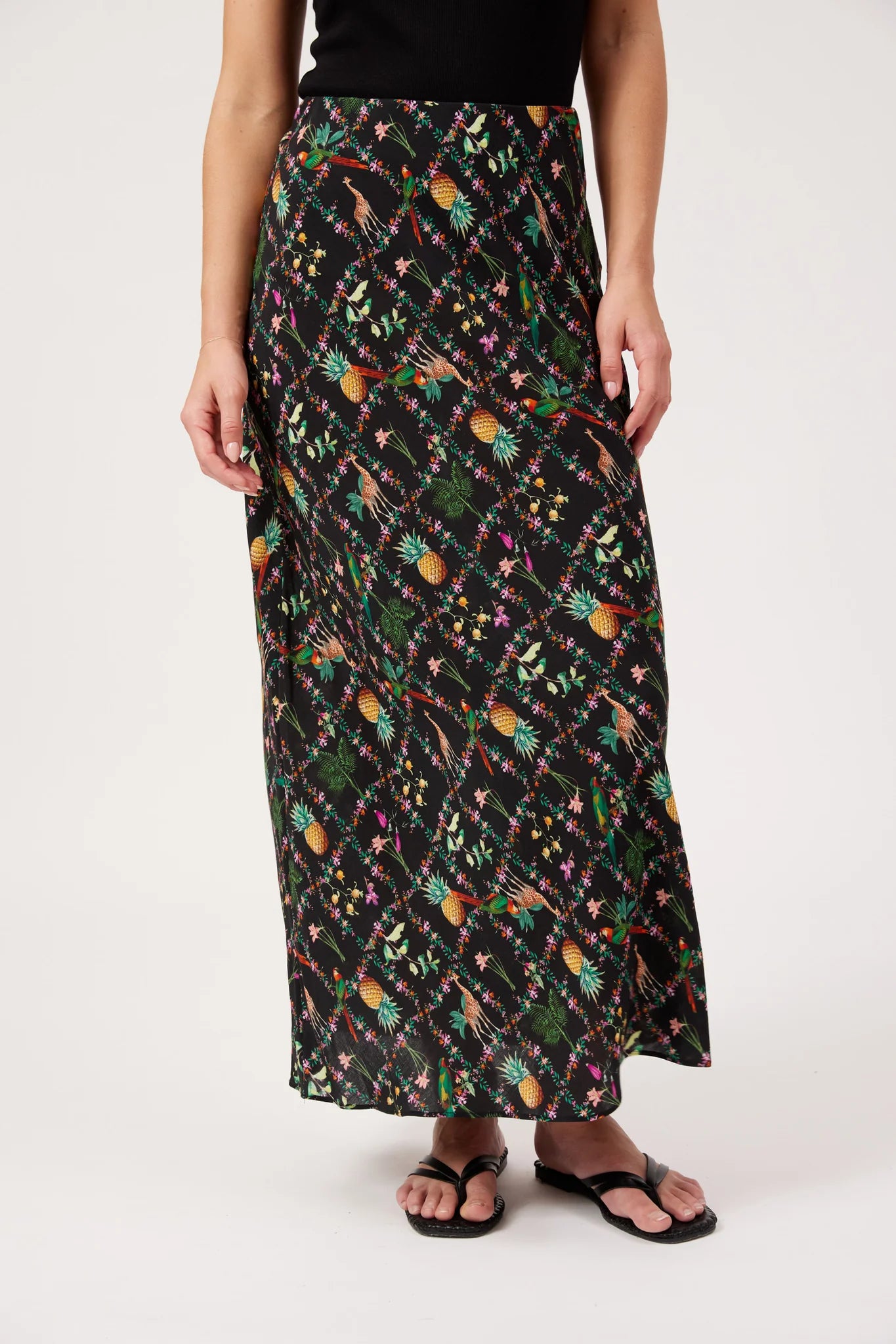 Haven Congo Maxi Skirt Jungle