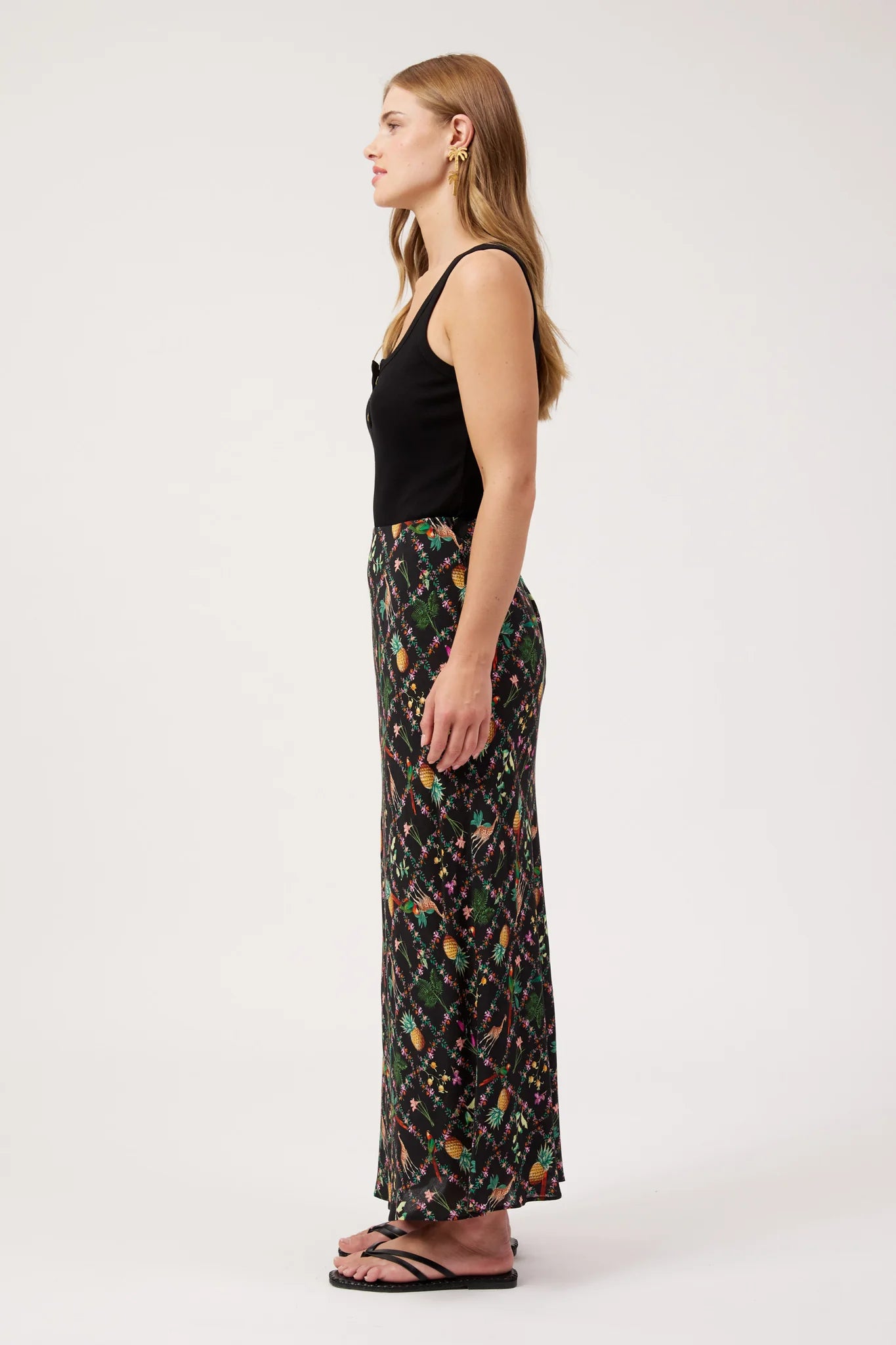 Haven Congo Maxi Skirt Jungle