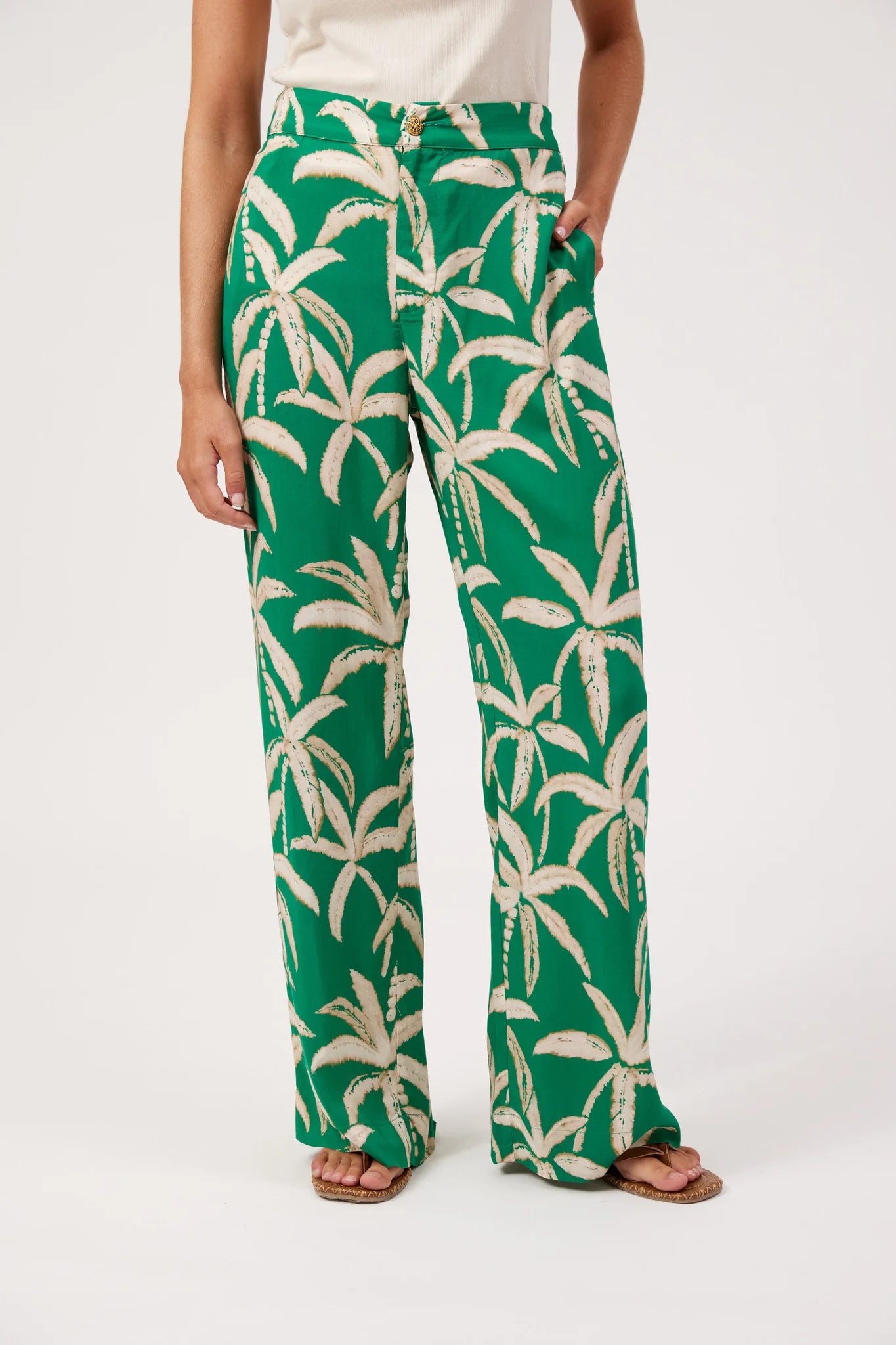 Haven Congo Pant Palm