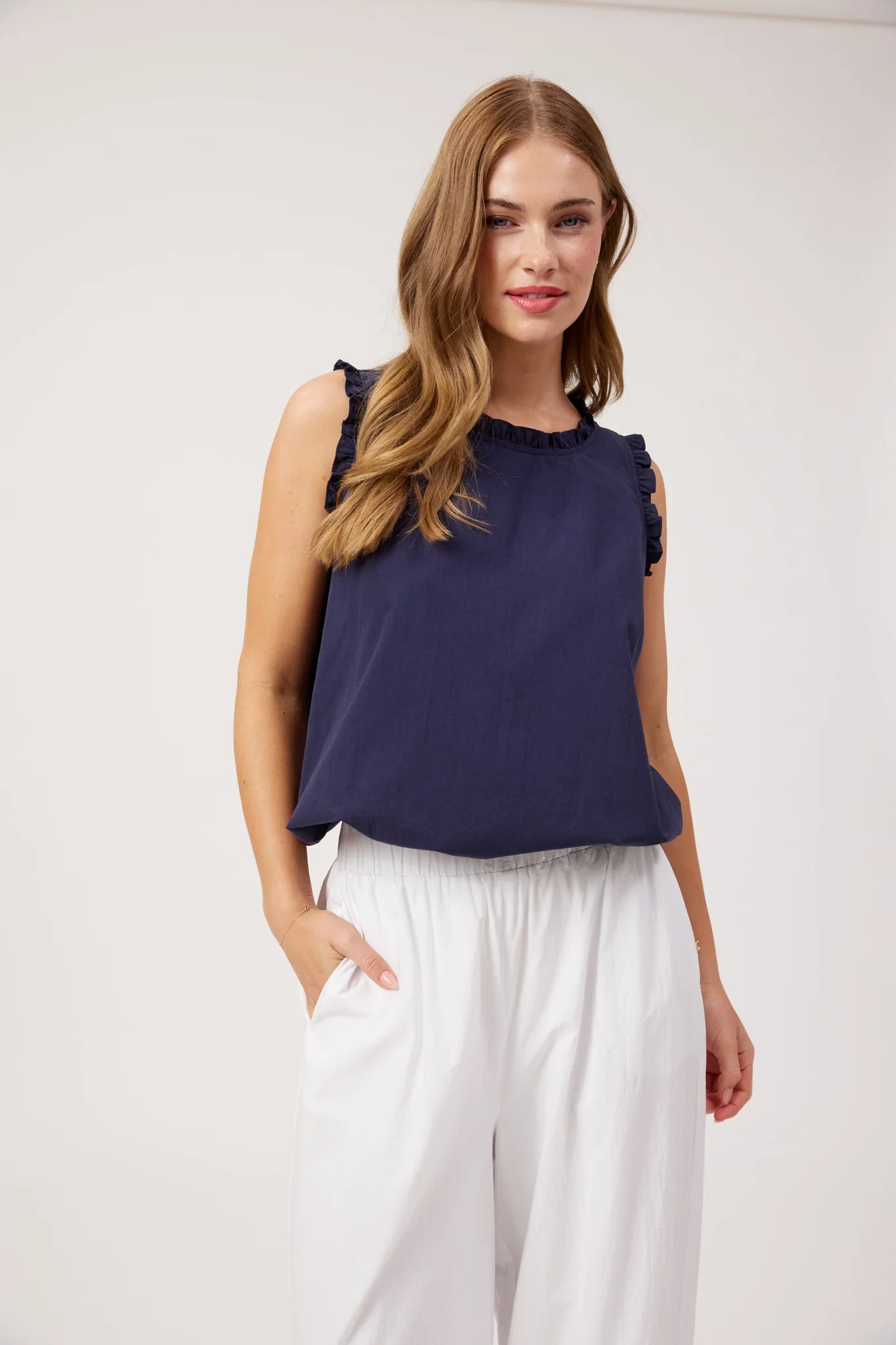 Haven Crete Tank Navy