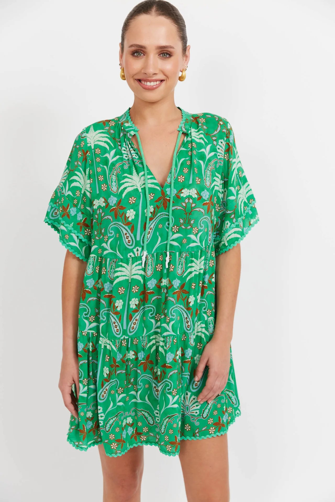 Haven Haiti Dress Palms