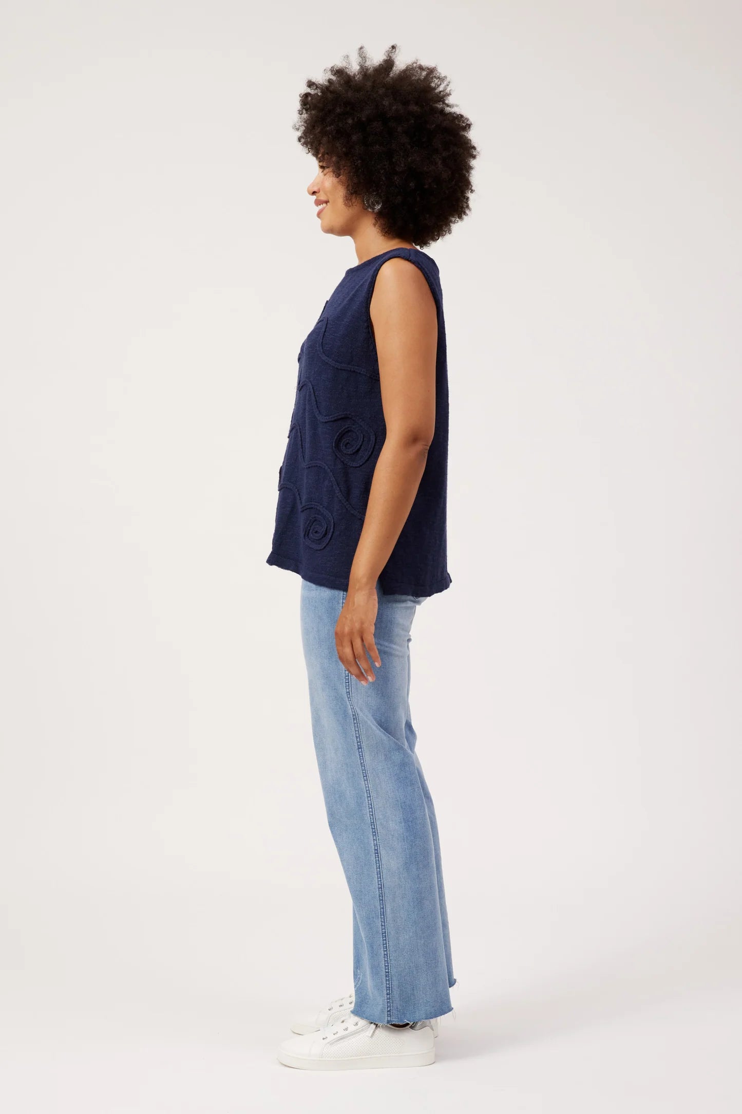 Haven Olympus Applique Tank Navy