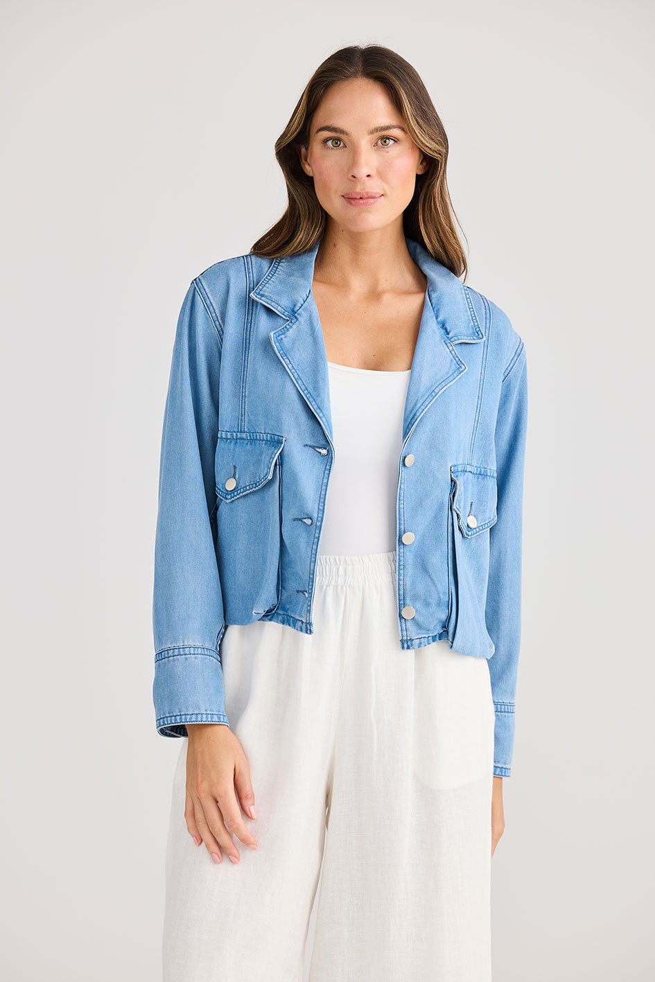 Holiday Cruise Jacket Blue Wash